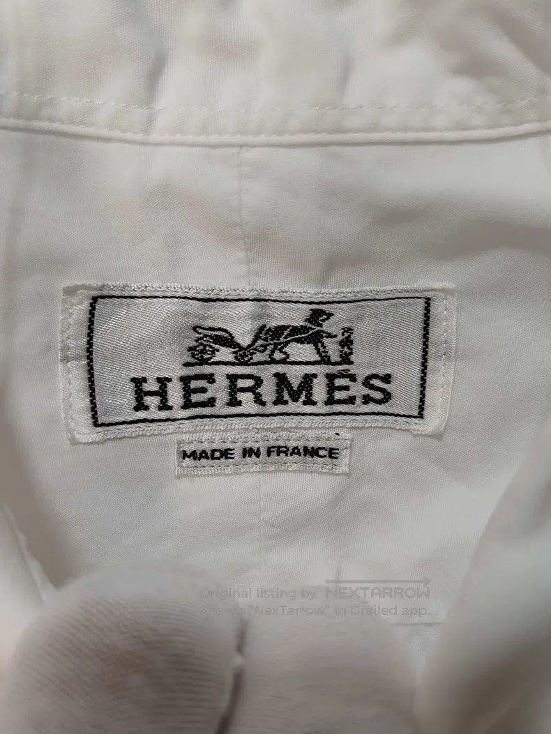 Hermes Hermes size 38 Casual Shirt Size US L / EU 52-54 / 3 - 3 Thumbnail