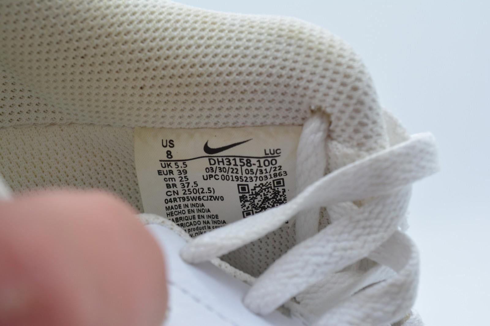 Nike Nike Court Vision Low Next Nature White DH3158-100 Size 8 Size US 8 / IT 38 - 8 Thumbnail