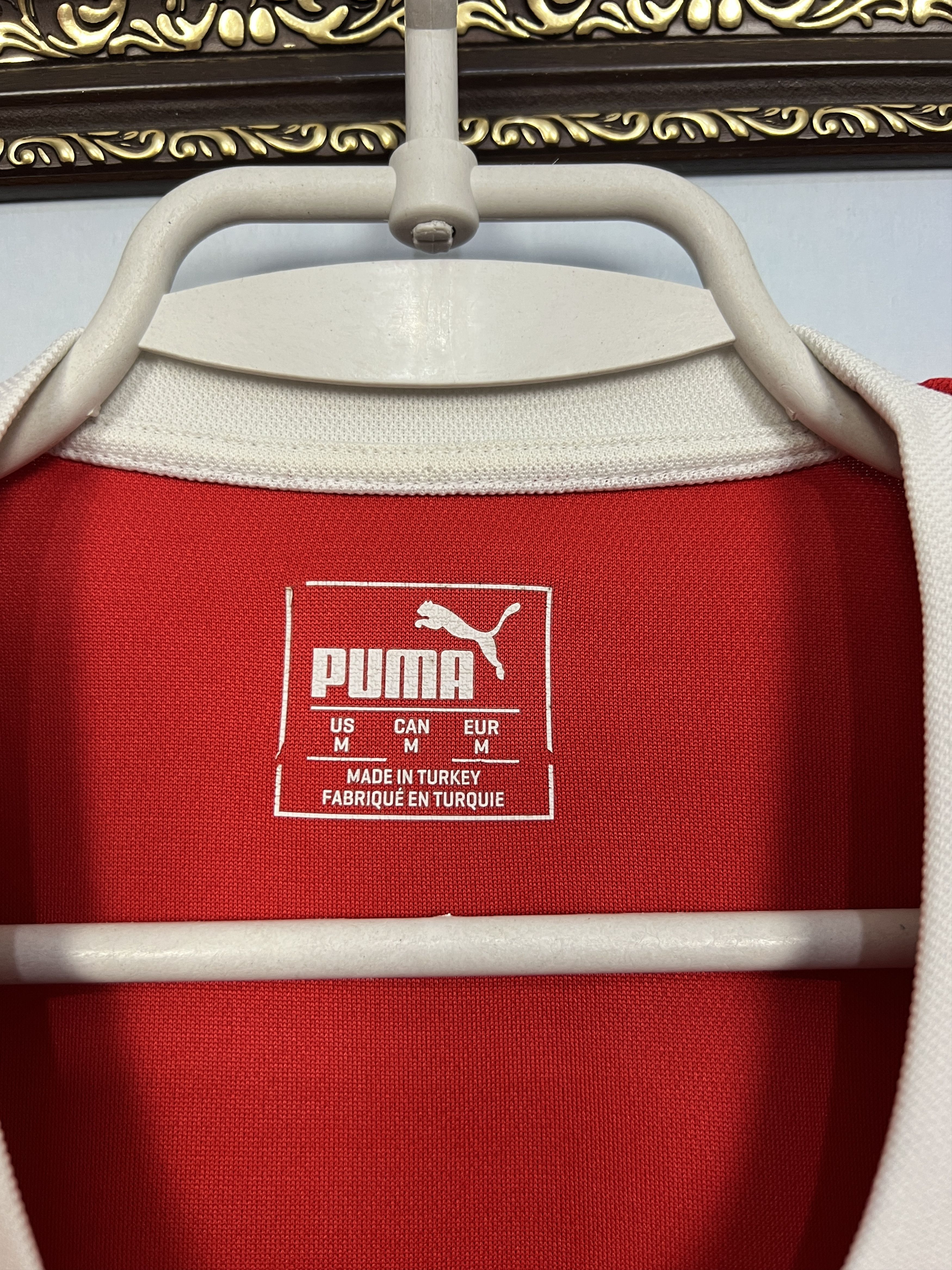 Puma Serbia Home football shirt Soccer Jersey National Trikot Size US M / EU 48-50 / 2 - 6 Thumbnail
