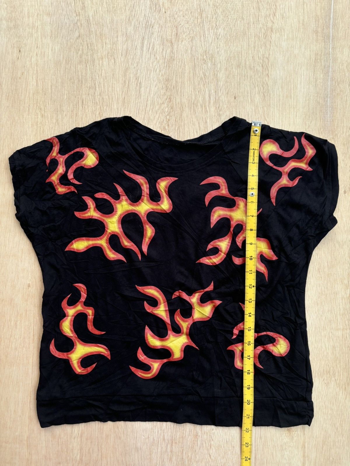 20471120 × If Six Was Nine × Japanese Brand Y2k Fire Ifsixwasnine Punk style Tshirt Size M / US 6-8 / IT 42-44 - 9 Thumbnail