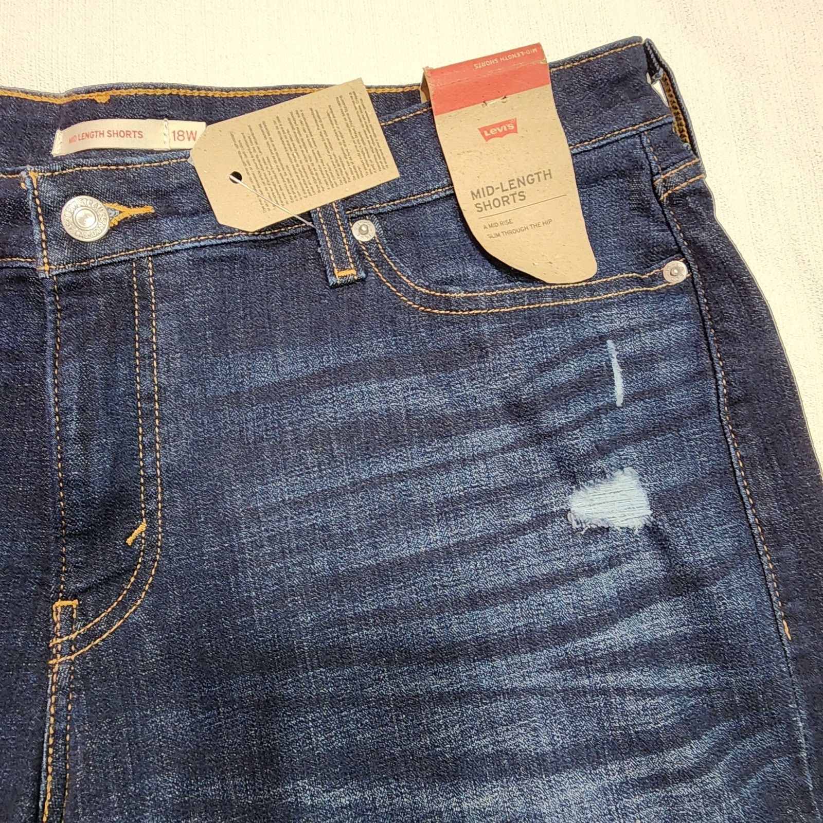 Levi's Levi's Mid-length shorts W36'' x L17'' Size US 36 / EU 52 - 5 Thumbnail