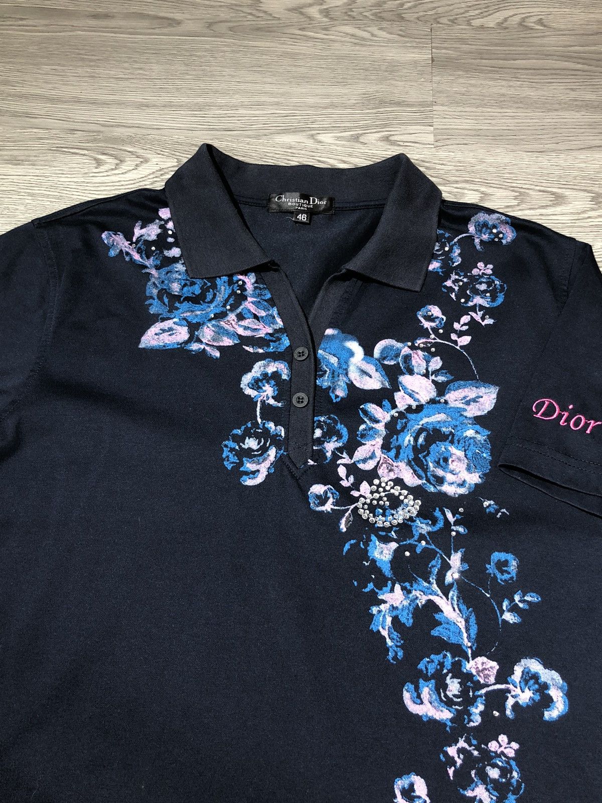 Christian Dior Monsieur Rare 🔥 Vtg 80~90s C H R l S T l AN D l 0 R Boutique Paris Size L / US 10 / IT 46 - 2 Thumbnail