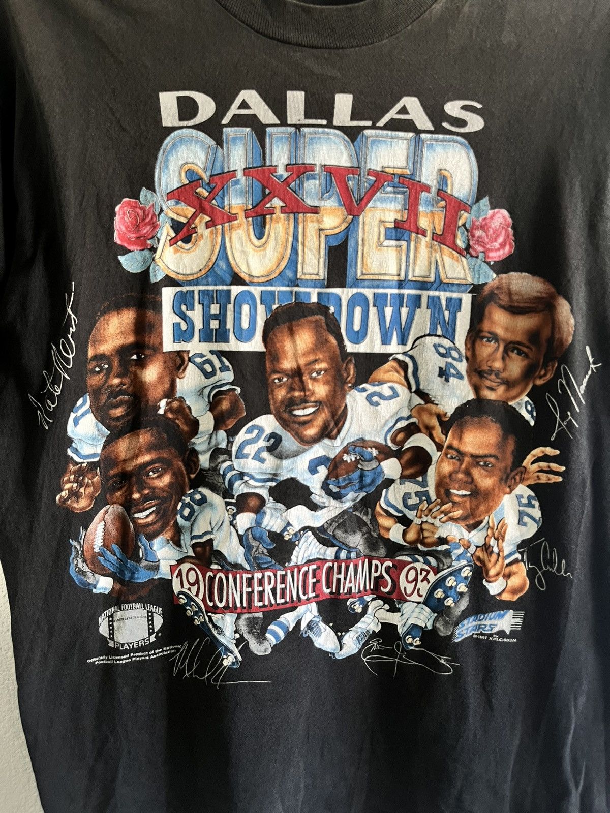 Other 1993 Dallas Cowboys T-Shirt Stadium Stars Size US XL / EU 56 / 4 - 2 Thumbnail