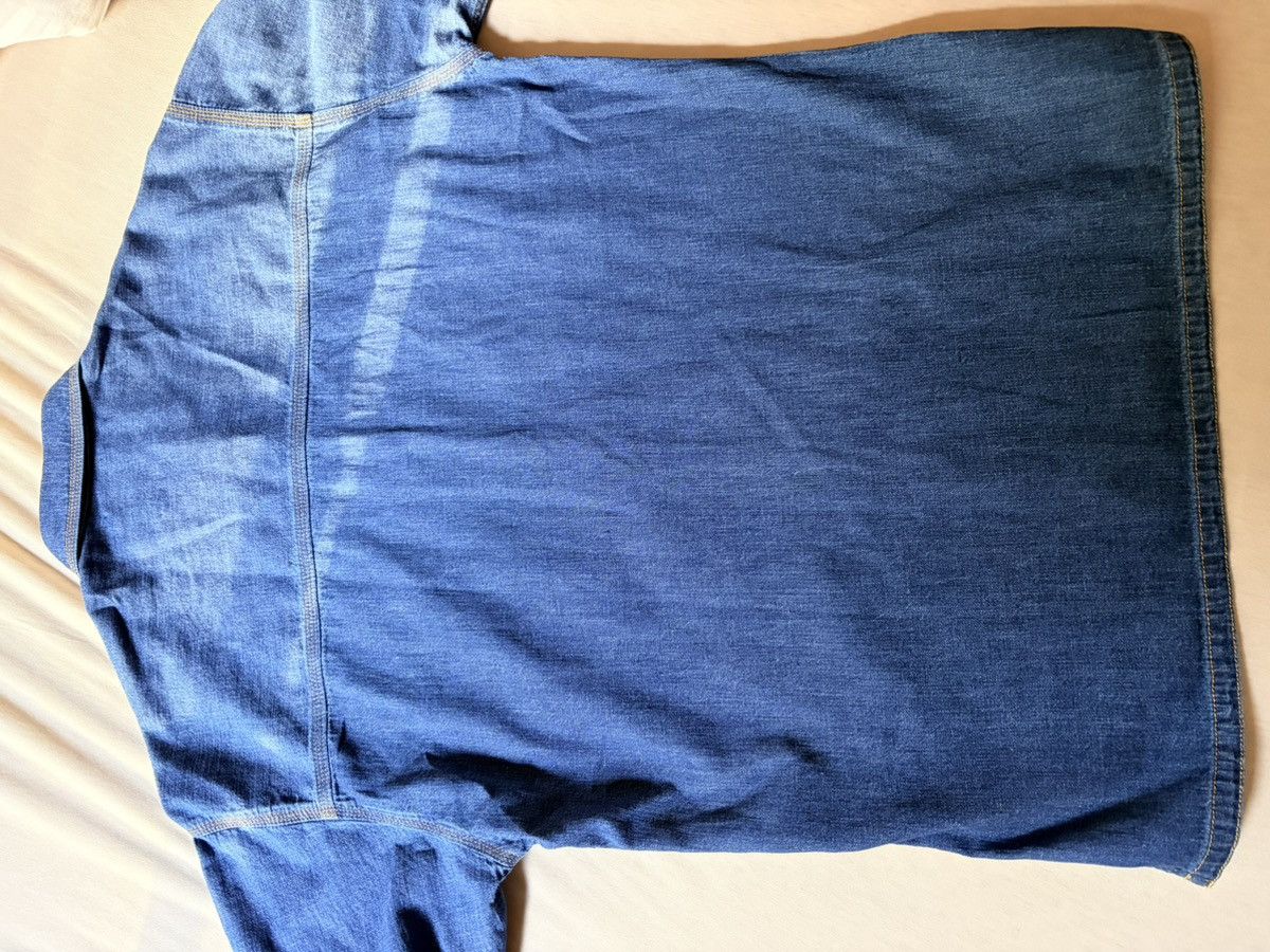 Studio Nicholson Studio Nicholson Denim Shirt Size S / US 4 / IT 40 - 6 Thumbnail