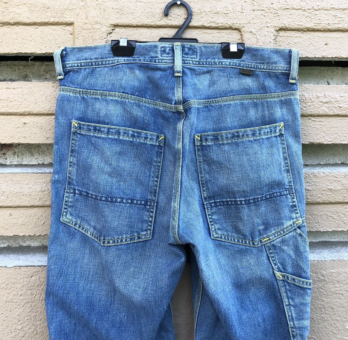 Stussy Vintage Stussy-WK Worker Labour Jeans Denim Pants USA 🇺🇸 Size US 32 / EU 48 - 3 Thumbnail