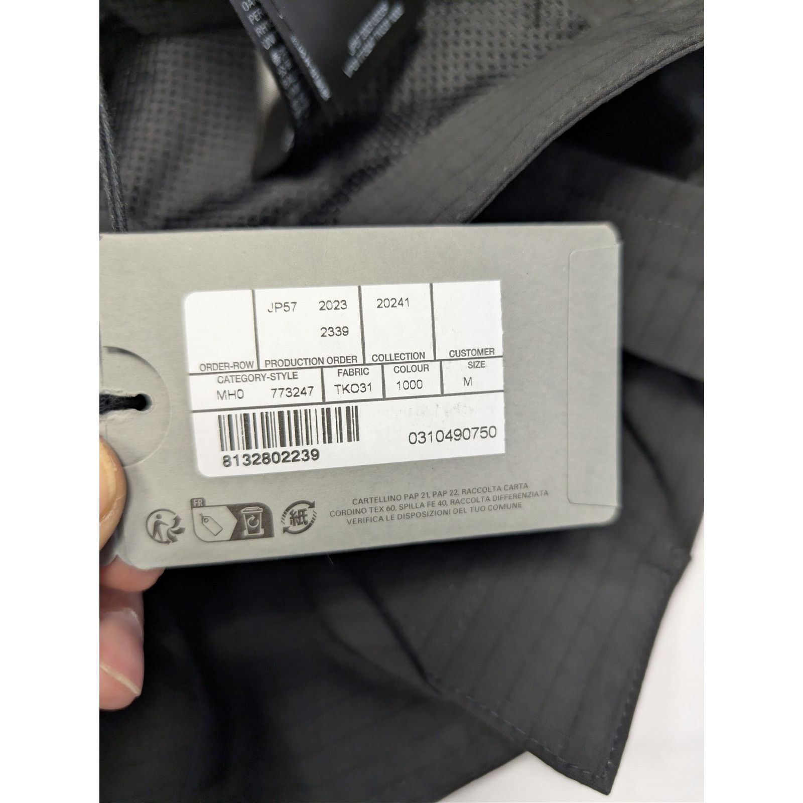 Balenciaga o1rshd1 Light Cargo Pants in Black Size US 32 / EU 48 - 21 Thumbnail
