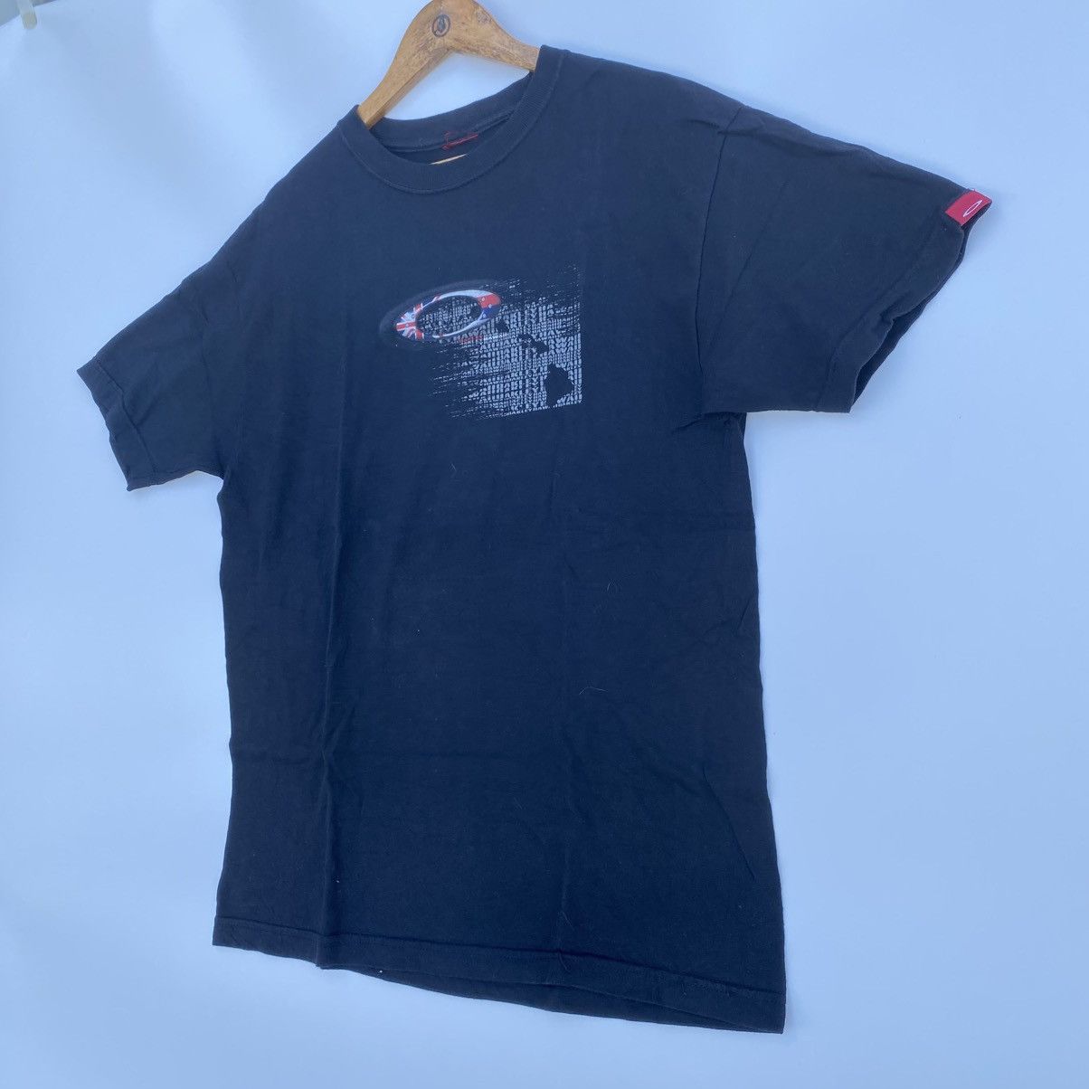 Oakley Vintage 1990s OAKLEY Hawaii T Shirt Black Size M Size US M / EU 48-50 / 2 - 3 Thumbnail