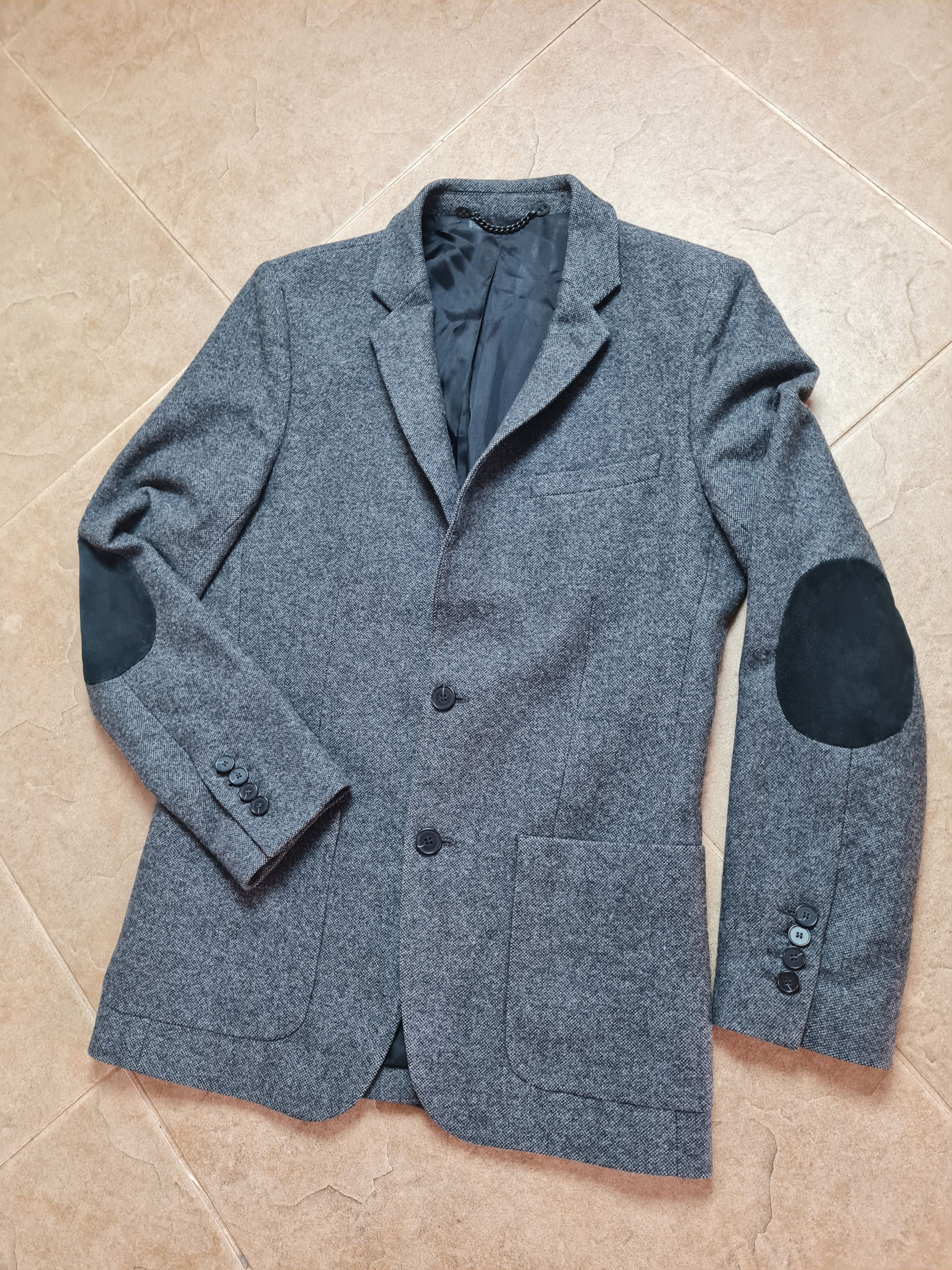 Sandro Jacket Sandro Paris Belted Blazer in Grey Wool Size 46 Size US S / EU 44-46 / 1 - 5 Thumbnail