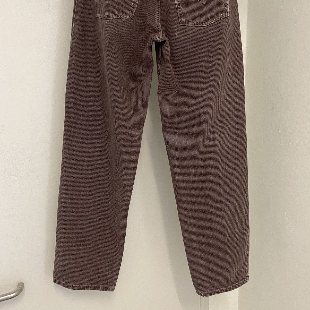 Levi's Vintage 1995 Levis Silvertab Damson Loose Peg Leg Jeans Size US 28 / EU 44 - 10 Thumbnail