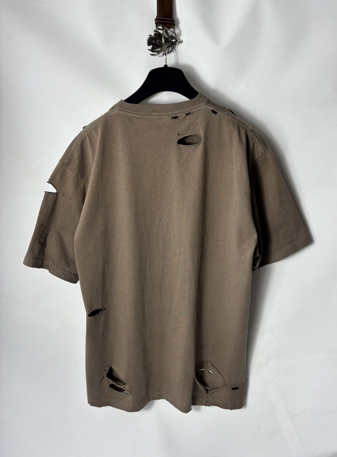 Balenciaga Destroyed Oversized T-Shirt