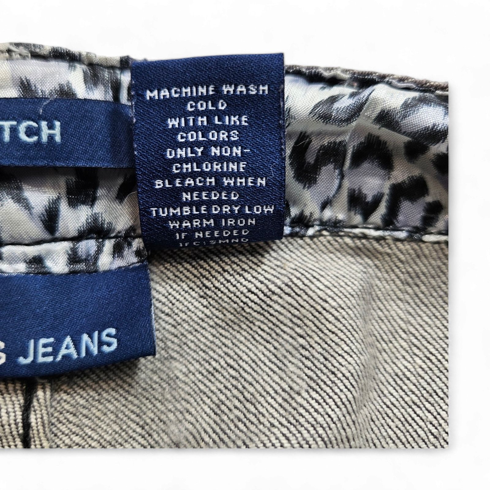 Bill Blass EUC Bill Blass High Rise Straight Jeans Sz. 10x31 Dark Gray Size 32" / US 10 / IT 46 - 5 Thumbnail