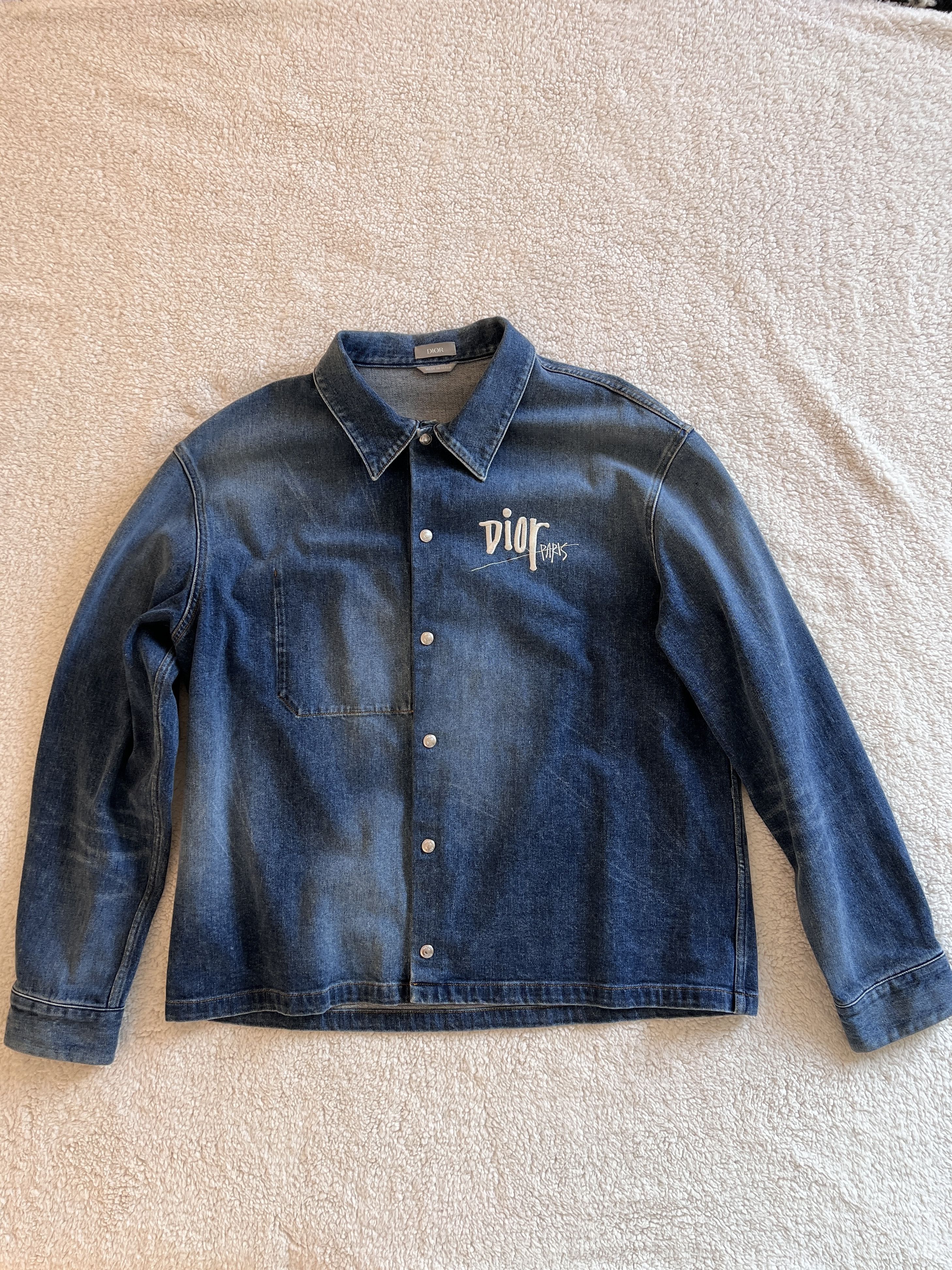 Dior Light Blue Jean Jacket