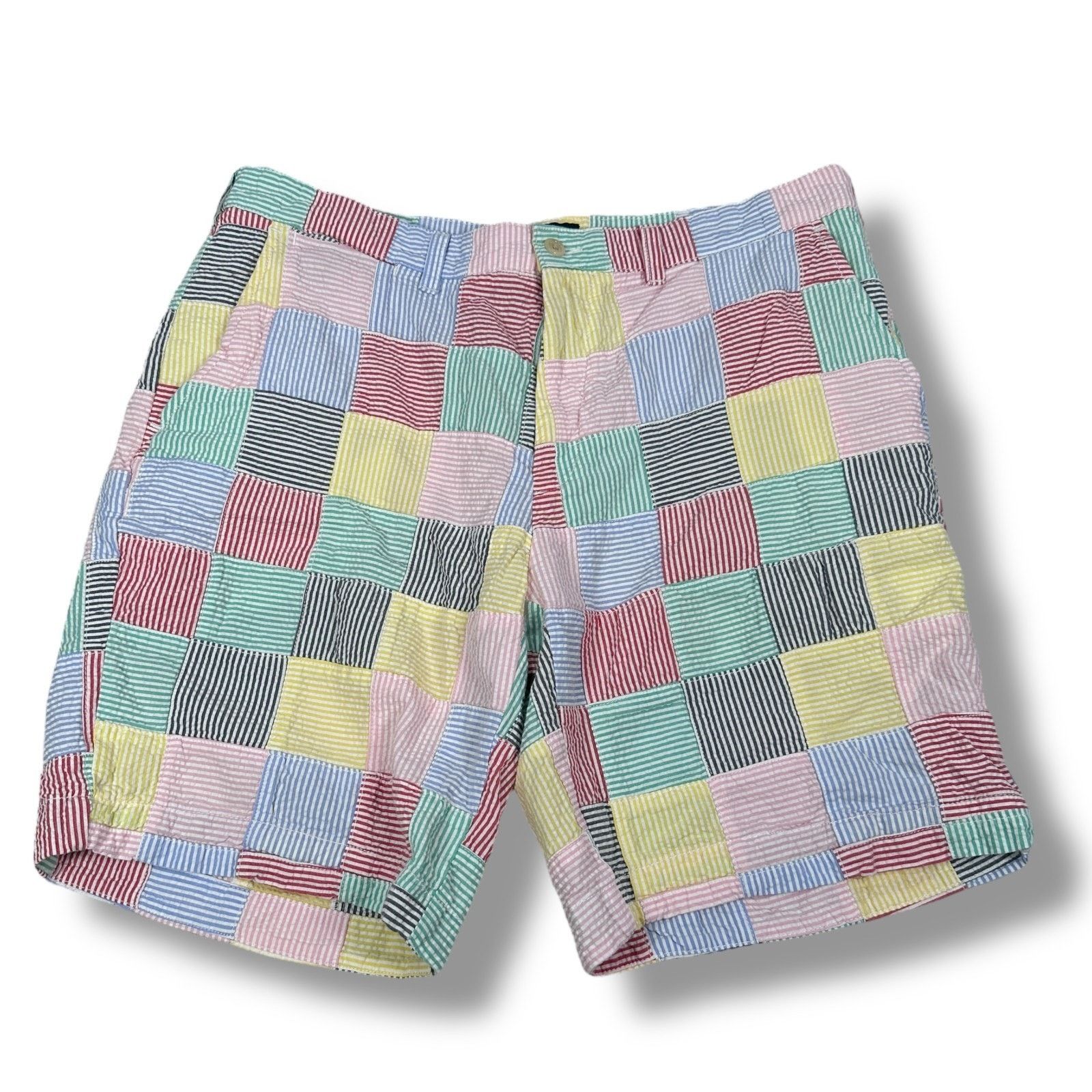 Polo Ralph Lauren Polo Ralph Lauren Prospect Short Mens 34 Multicolor Striped Size US 34 / EU 50 - 1 Thumbnail