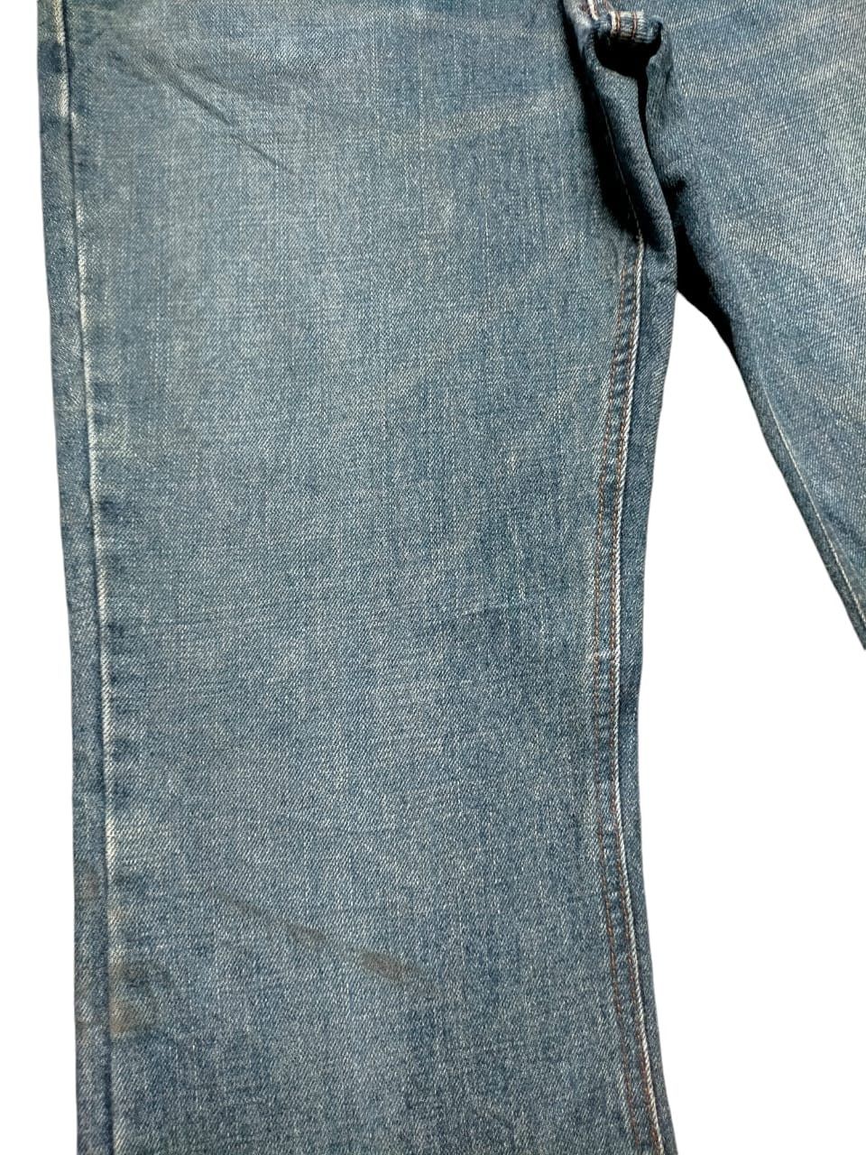 Japanese Brand Flare Jeans Bobson chesking Boot cut Denim Size US 31 - 7 Thumbnail