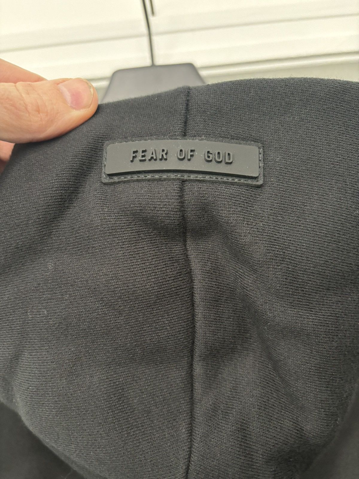 Essentials × FOG × Fear of God FOG Jet Black Hoodie Size US M / EU 48-50 / 2 - 8 Thumbnail