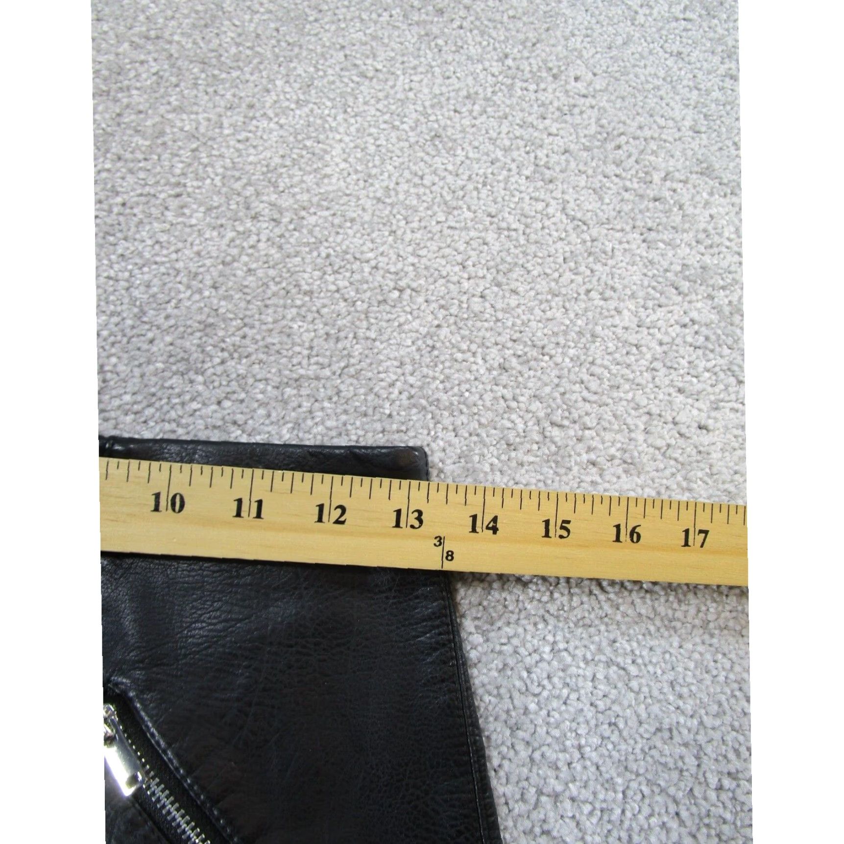 Zara Zara Faux Leather Midi Pencil Skirt Womens Small Black Size 28" / US 6 / IT 42 - 7 Thumbnail