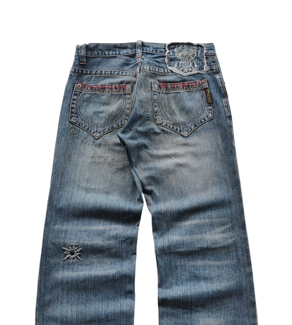 291295=Homme 291295 HOMME Patchwork Jeans Pirates of the Desert Size US 31 - 5 Thumbnail