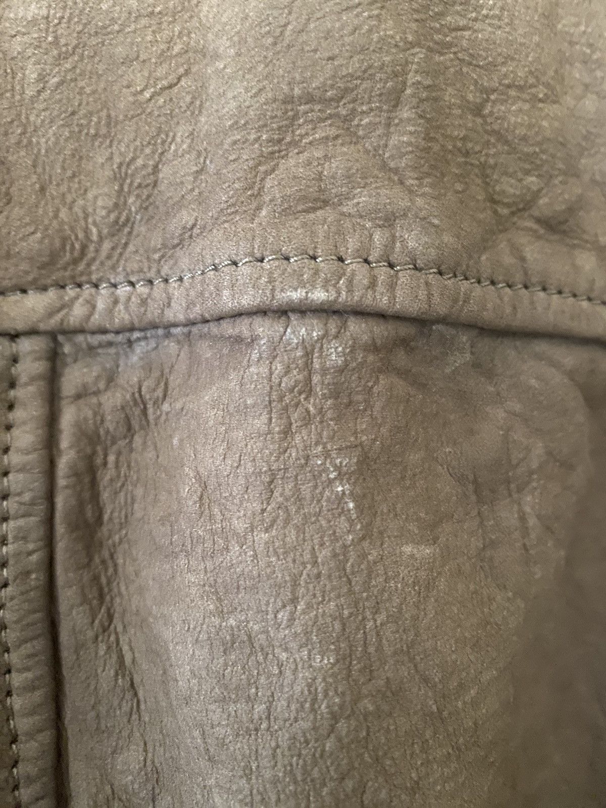 Vintage Hill & Archer Bomber (brown/very worn/heavy coat) Size US XXS / EU 40 - 6 Thumbnail