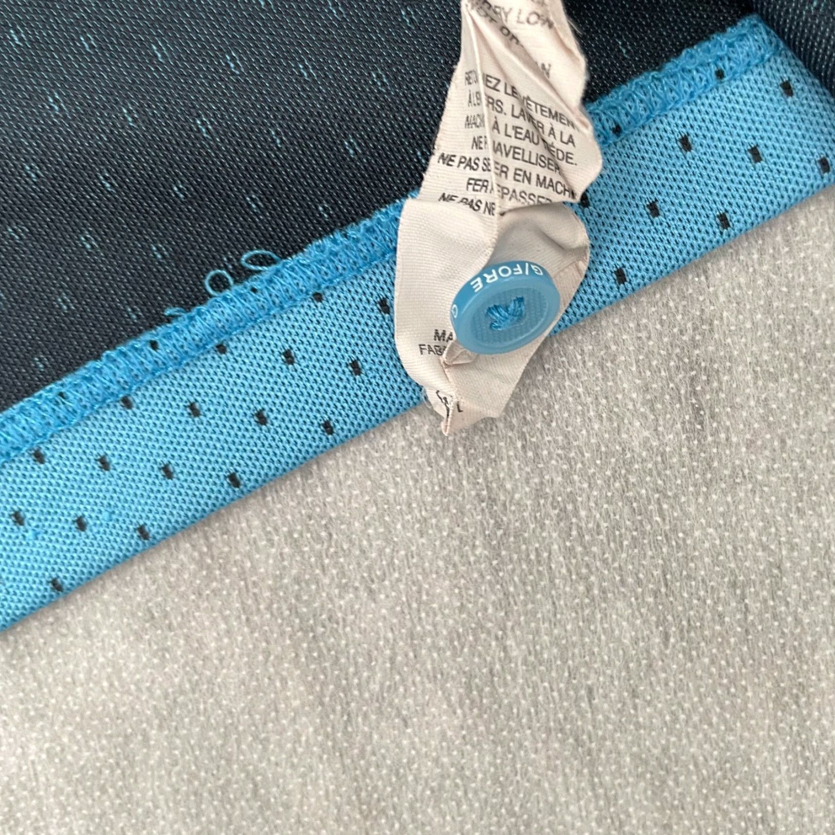 G/FORE G/Fore Shirt Logo Polo Mens L Blue Button Collar Polka Dot Golf Adult Size US L / EU 52-54 / 3 - 7 Thumbnail