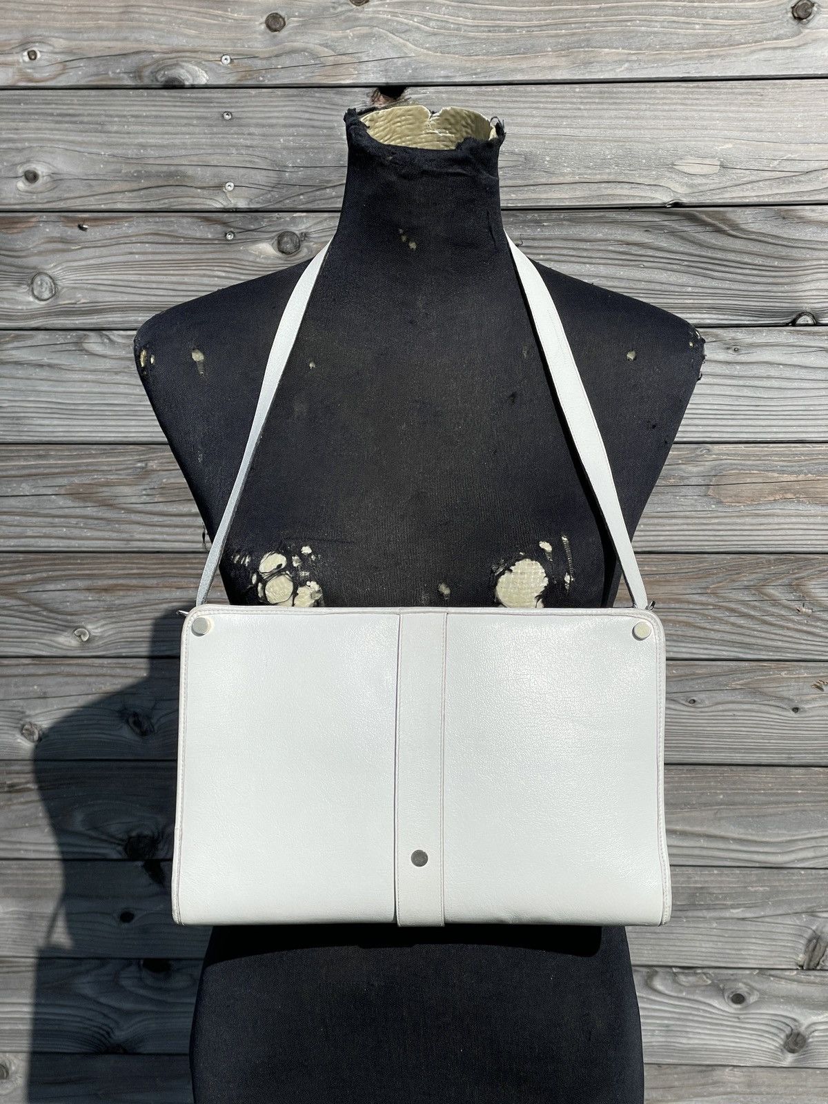 Christian Dior Monsieur × Designer × Dior VTG 70's RARE CD Logo Homme France Shoulder Side Clutch Handbag Cross-body Size ONE SIZE - 4 Thumbnail