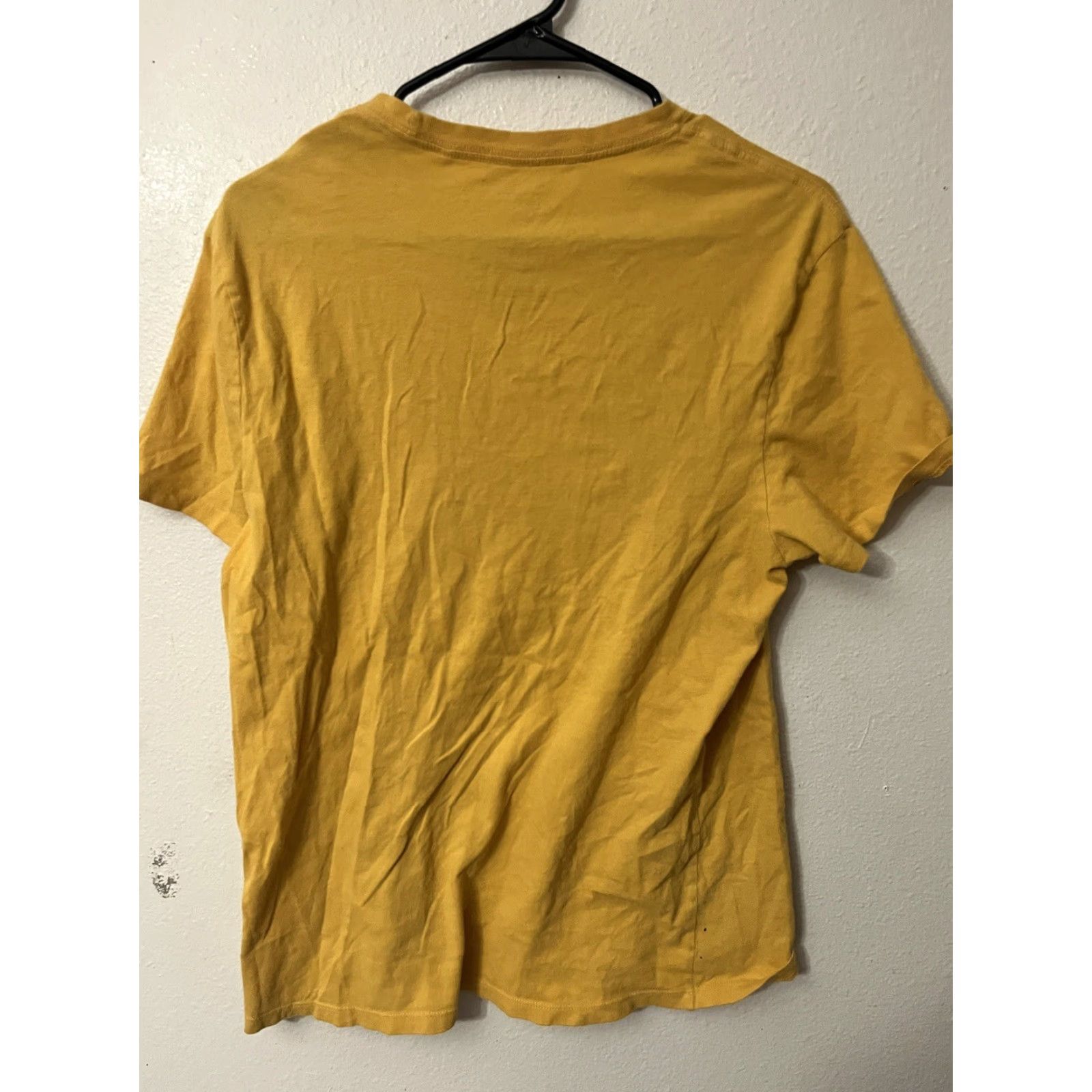 Guess GUESS Crewneck Knit T-Shirt Mens Medium Short Sleeve Yellow Cotton Blend Vintage No Size US M / EU 48-50 / 2 - 3 Thumbnail
