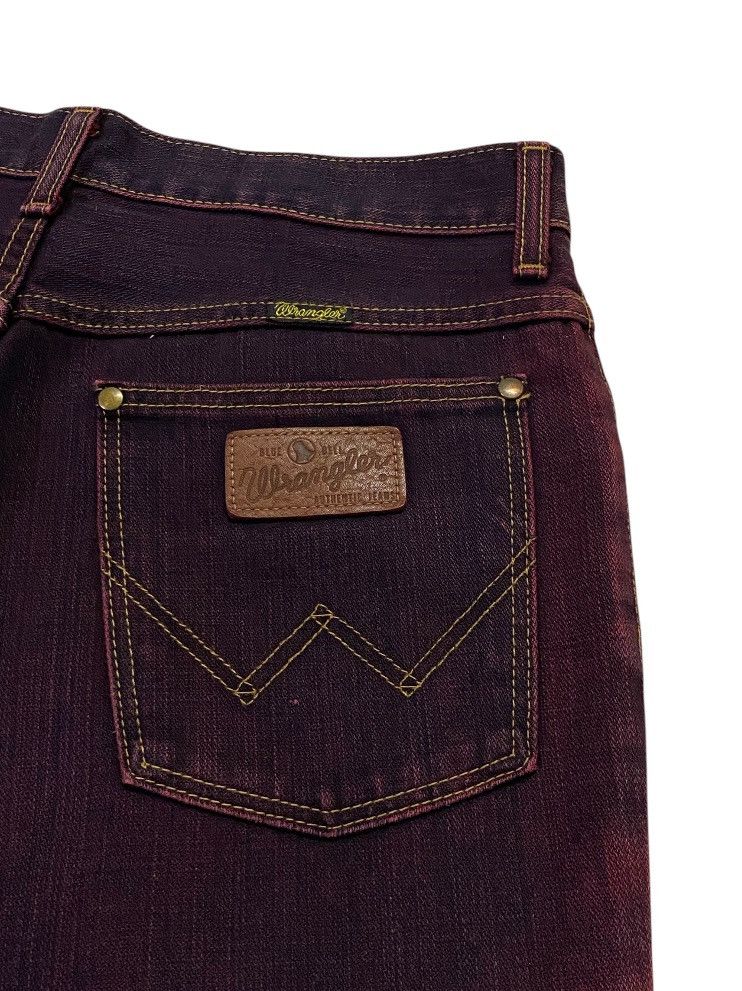 Hysteric Glamour × Japanese Brand × Wrangler 💃Wrangler Classic Red Smoke Flare Jeans Size 29" - 8 Thumbnail