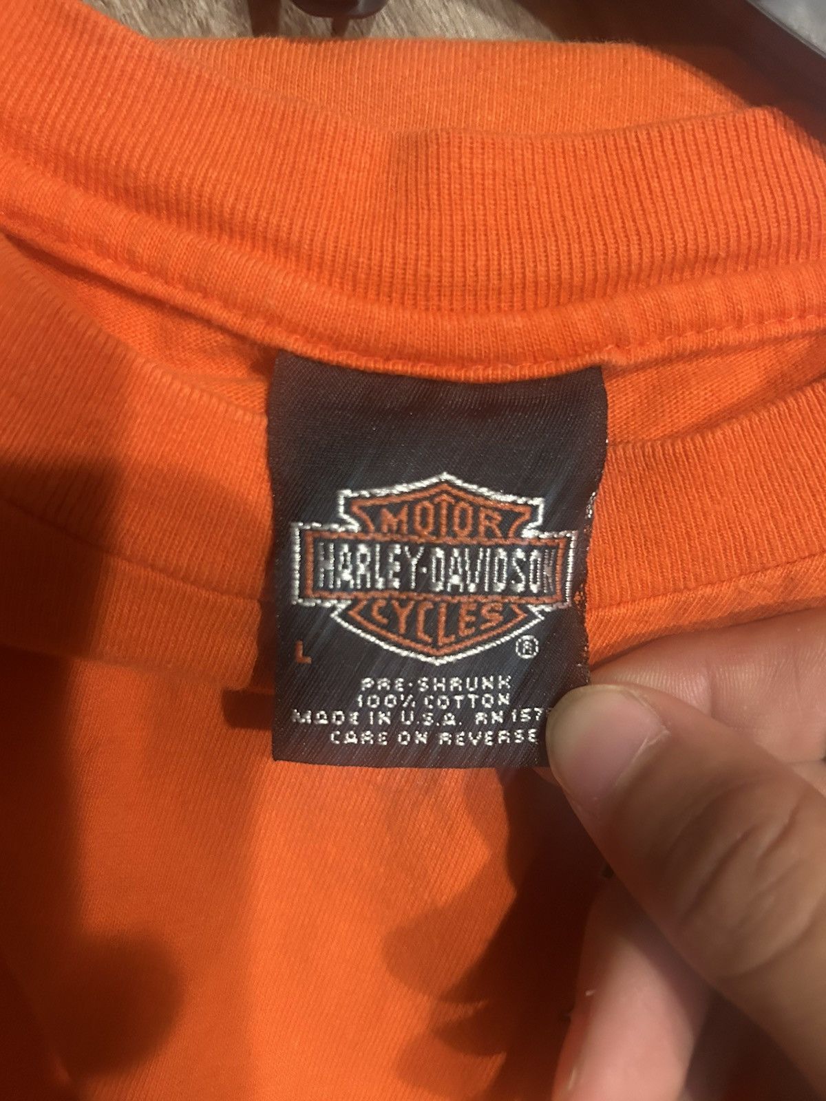 Harley Davidson Harley Davidson-Alabama vintage T-shirt Size US L / EU 52-54 / 3 - 3 Thumbnail