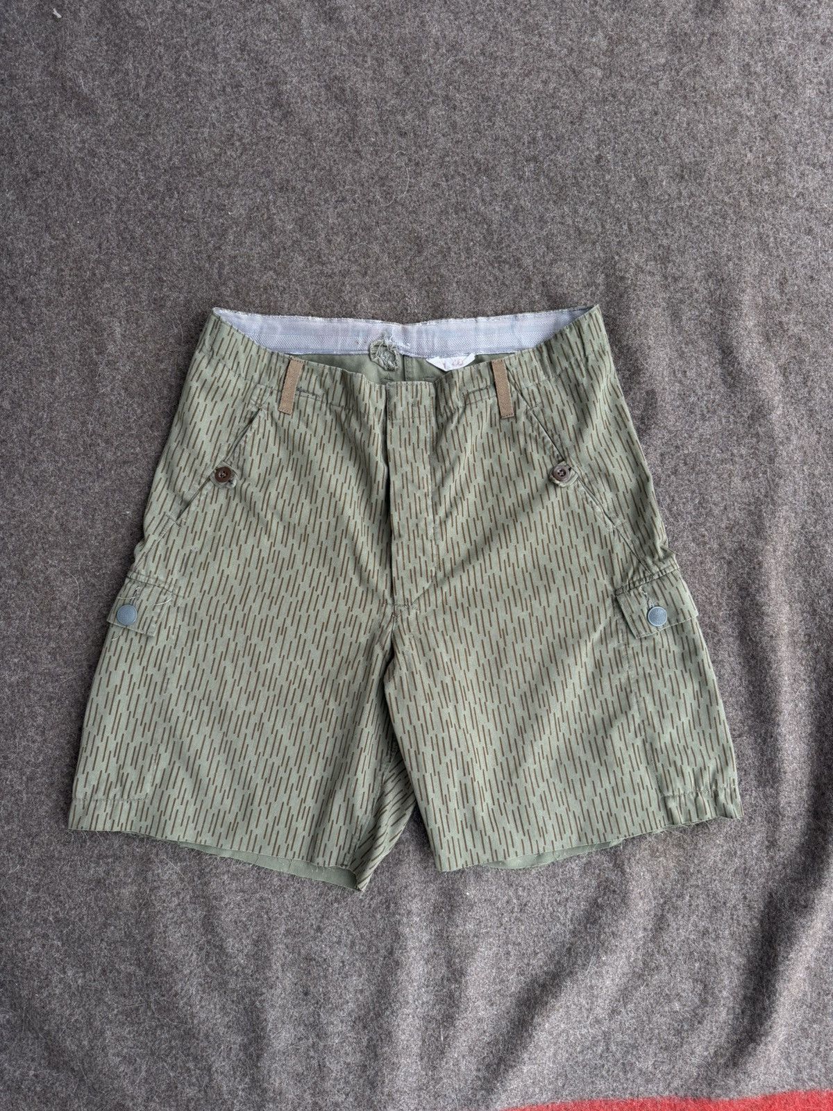 Other Strichtarn German Camo Shorts Size US 38 / EU 54 - 6 Thumbnail