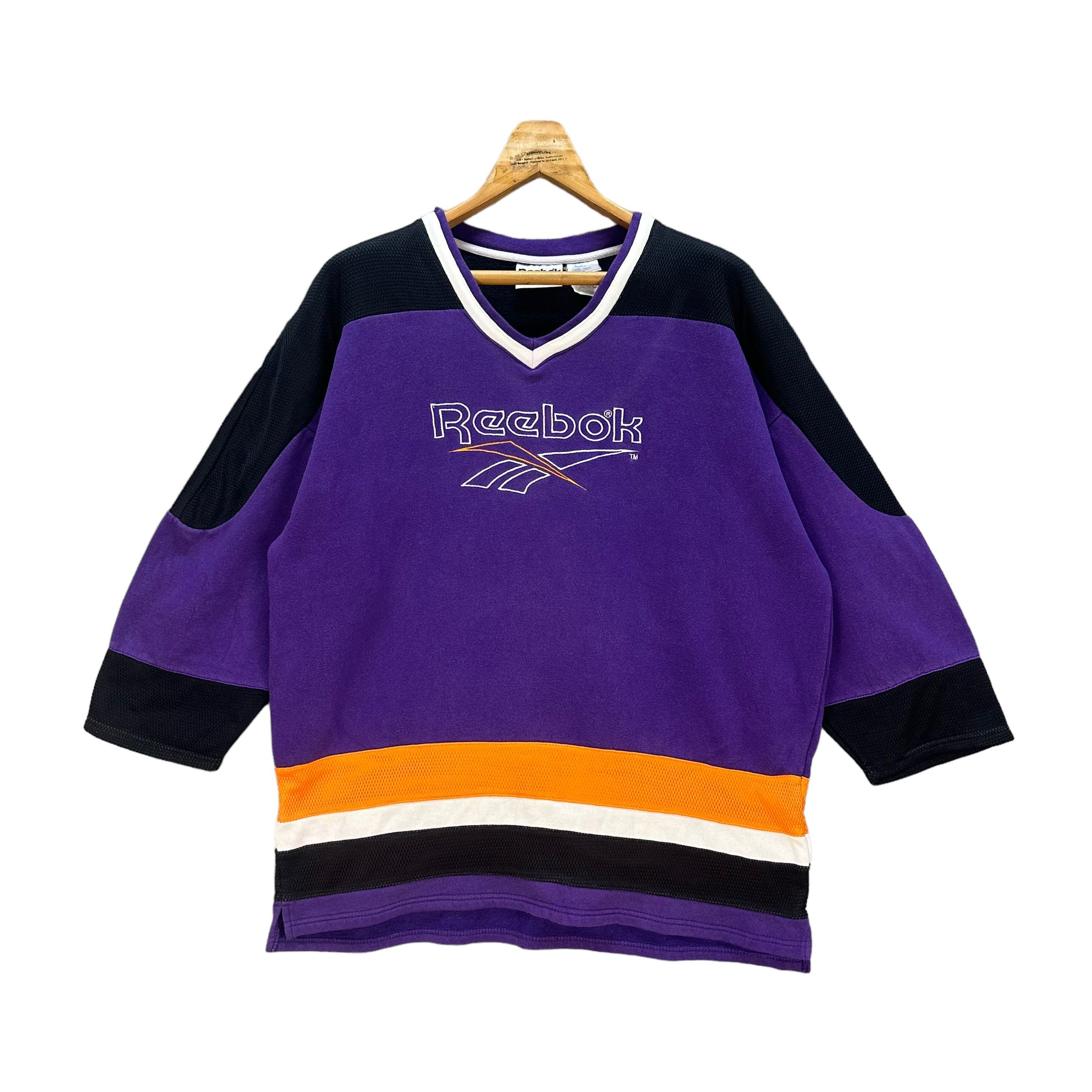Reebok REEBOK EMBROIDERY BIG LOGO 3Q SLEEVE SWEATER #8478-011 Size US M / EU 48-50 / 2 - 1 Thumbnail