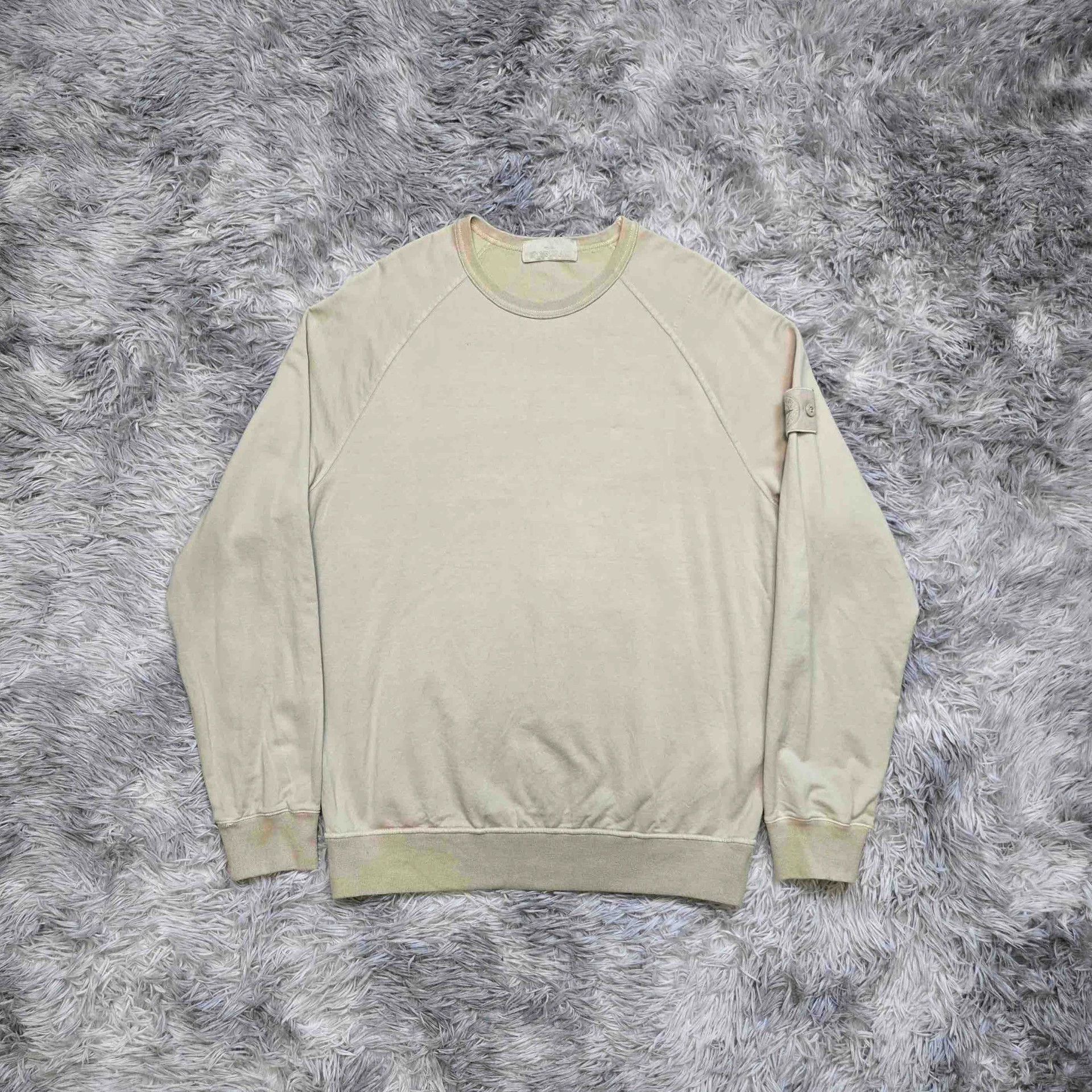 Stone Island stone island beige crew neck sweatshirt Size US M / EU 48-50 / 2 - 1 Thumbnail