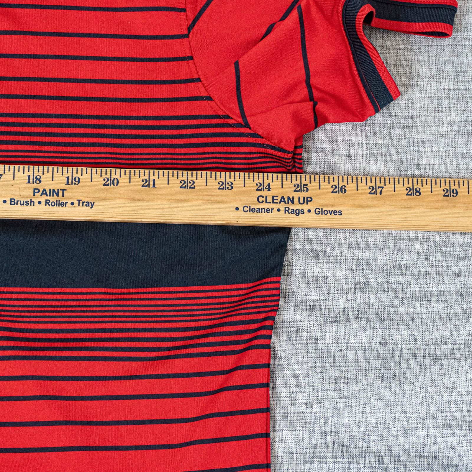 G/FORE G/FORE Golf Tech Polo Shirt Red stripe Short Sleeve XL Size US XL / EU 56 / 4 - 9 Thumbnail