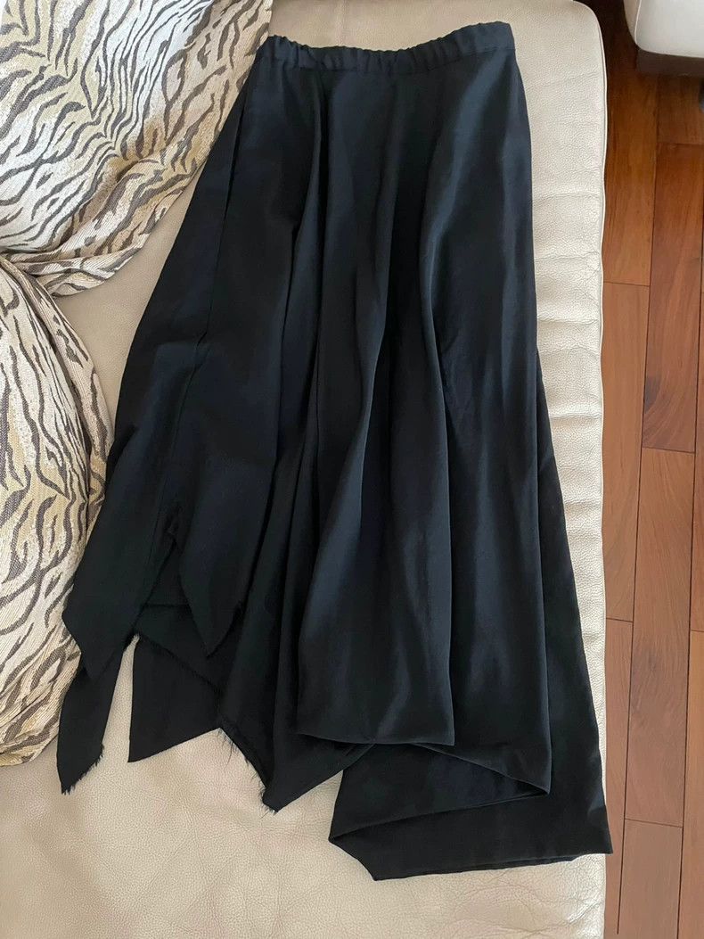 Yohji Yamamoto Yohji Yamamoto size 1 Black culottes pants 2506-Nextarrow Size US 28 / EU 44 - 4 Thumbnail
