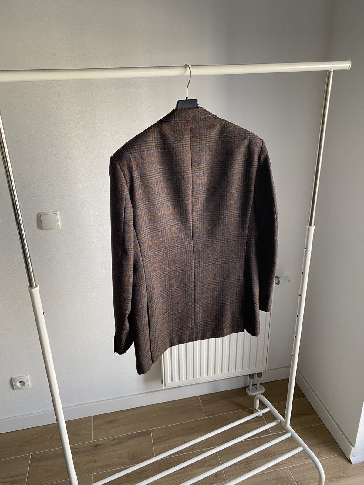 Luigi Bianchi Luigi Bianchi 100% Wool Checkered Blazer Size 42R - 14 Thumbnail