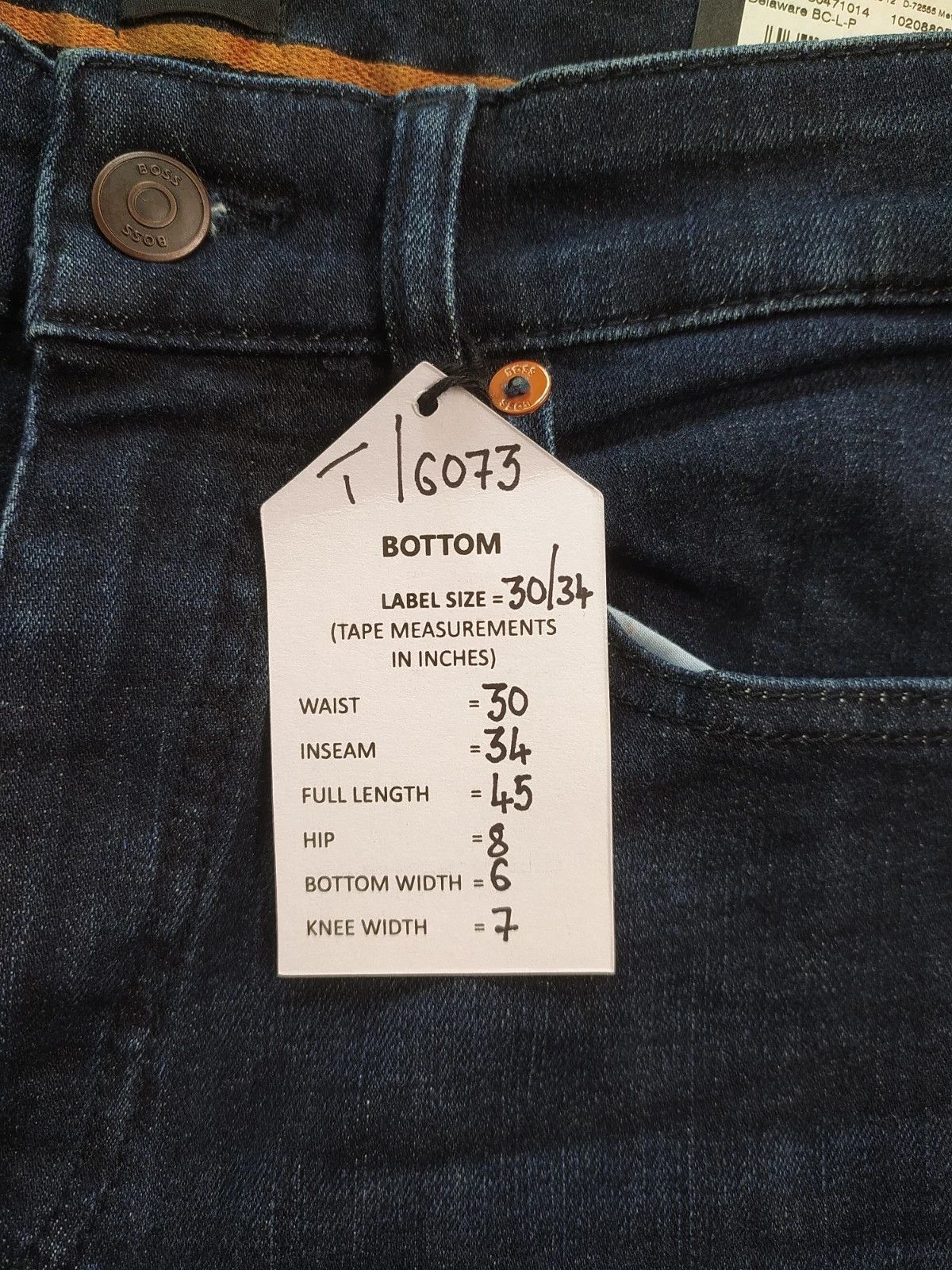 Hugo Boss HUGO BOSS DELAWARE Slim fit men's Jeans T- 6073 Size US 30 / EU 46 - 6 Thumbnail