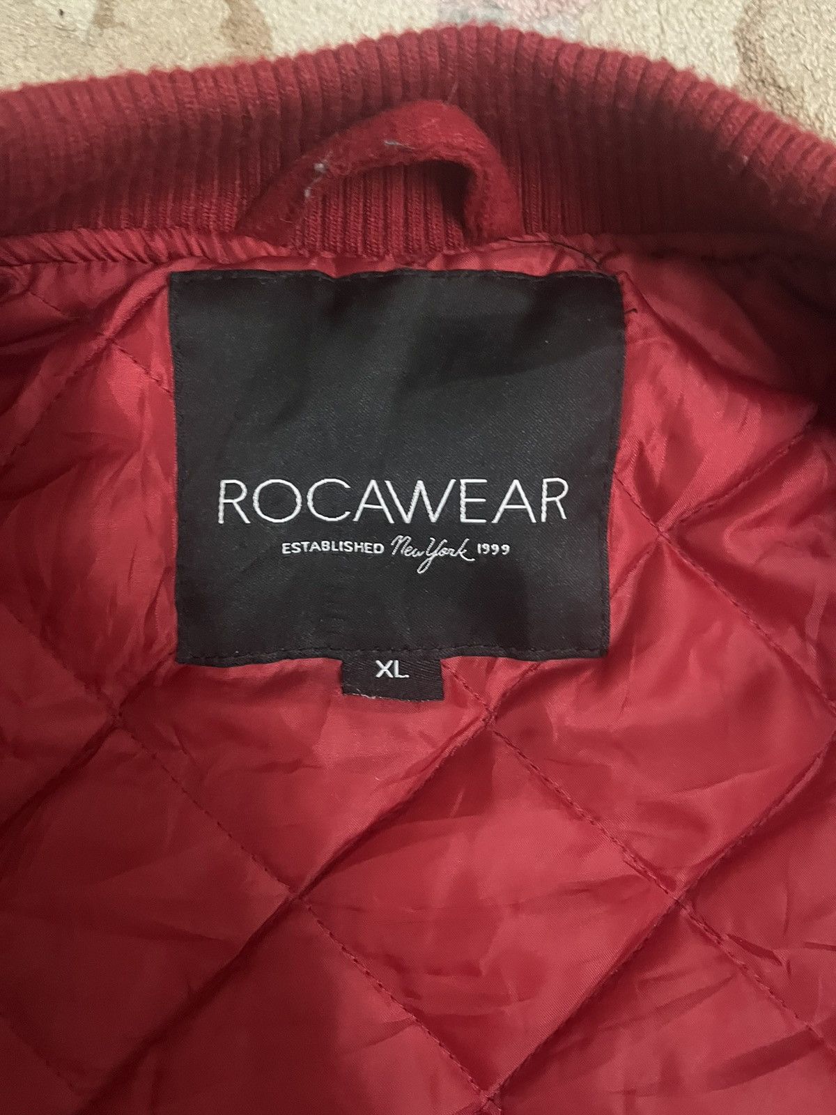 Rocawear × Vintage Rocawear New York Bomber Size US XL / EU 56 / 4 - 9 Thumbnail