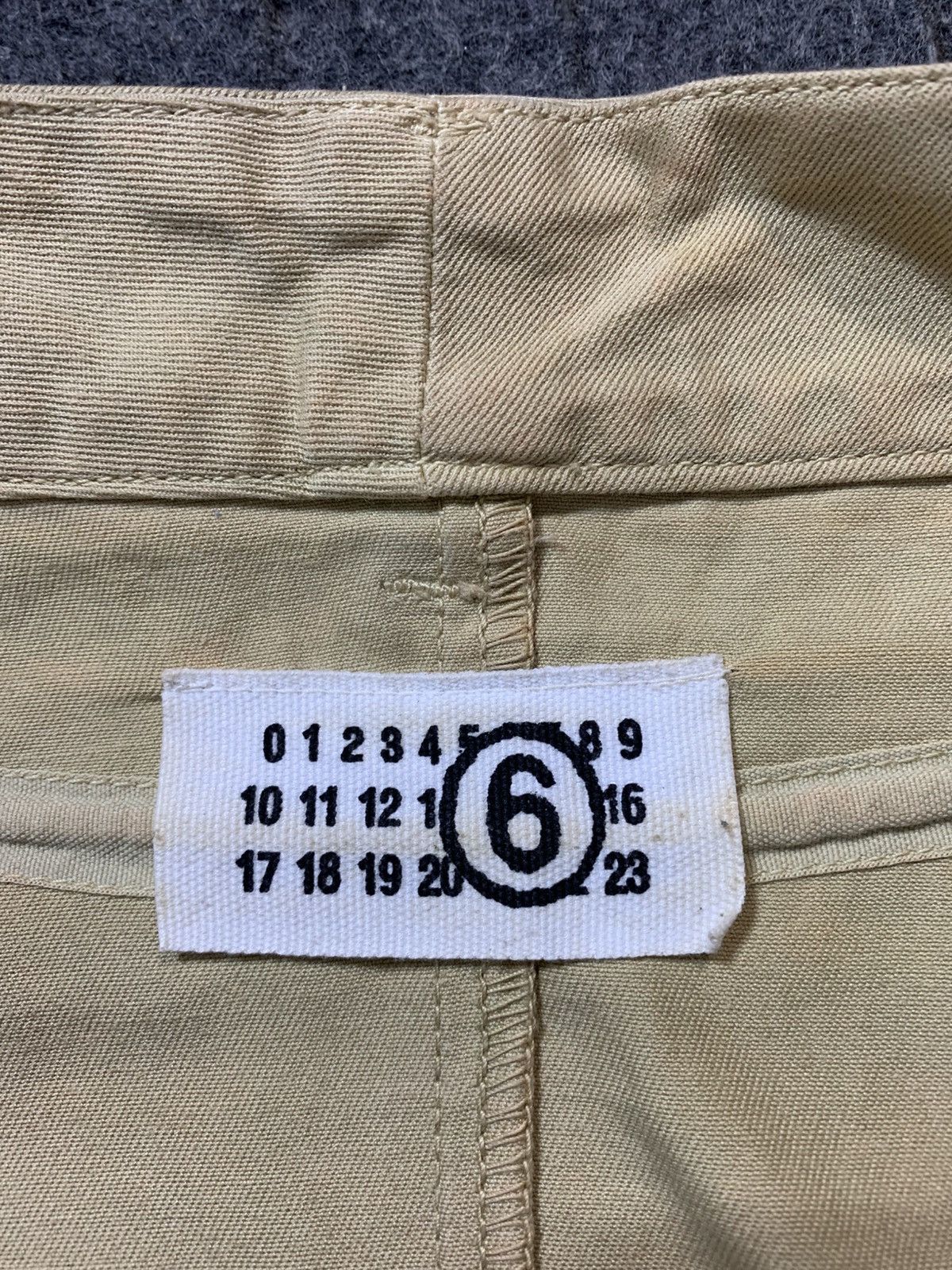 Maison Margiela Hype Maison Martin Margiela MM6 Beige Khakis Wrap Skirt Size 28" / US 6 / IT 42 - 7 Thumbnail