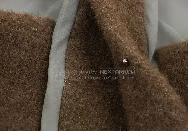 Comme des Garcons Comme Des Garcons Grey vintage fluffy mesh top Size M / US 6-8 / IT 42-44 - 8 Thumbnail