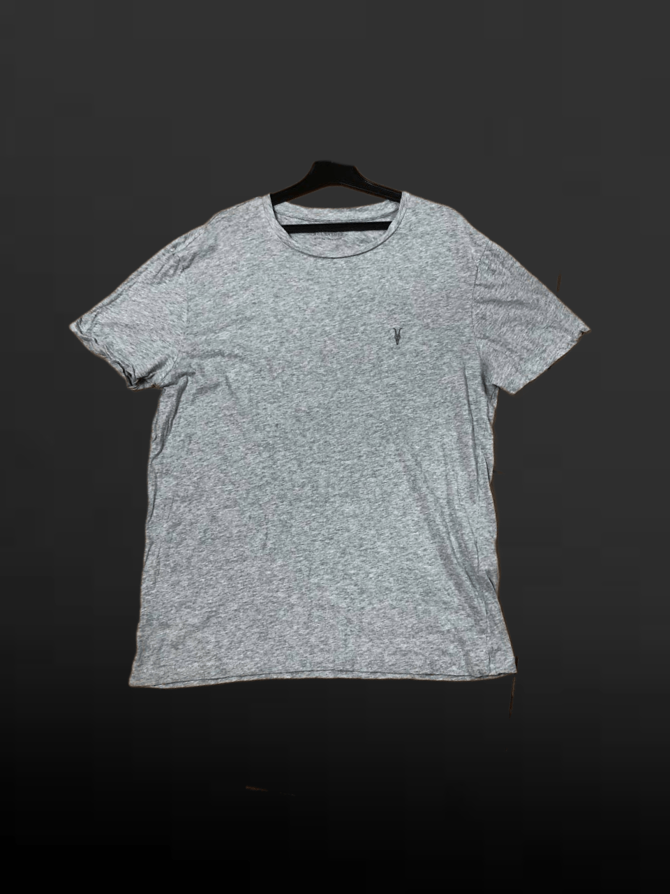 Allsaints logo Allsaints Y2K Gray T-Shirt Streetwear Size US M / EU 48-50 / 2 - 1 Thumbnail