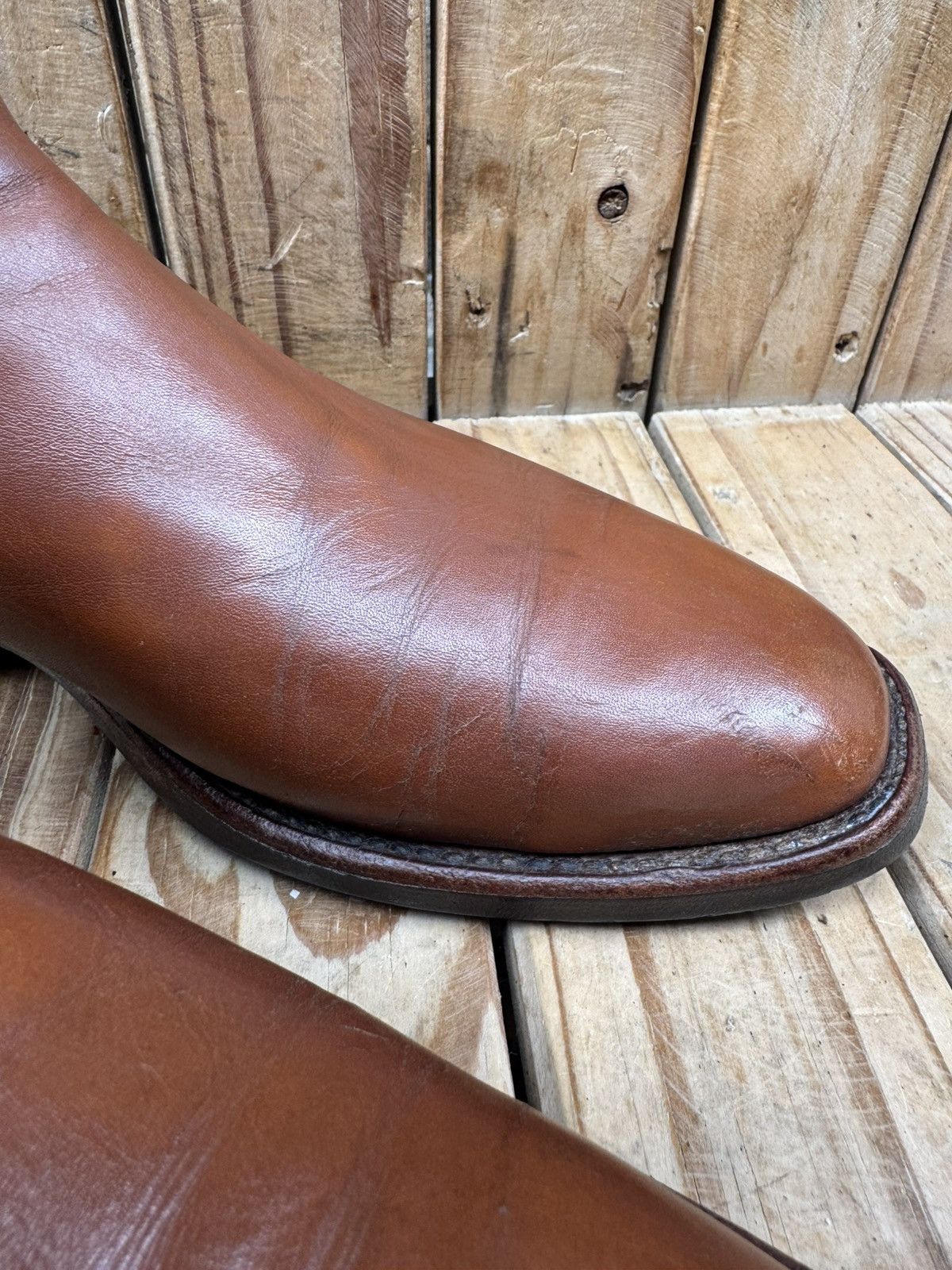 R.M. Williams R.M.Williams Brown leather Australian Men Boots UK 8 H US 9 Size US 9 / EU 42 - 10 Thumbnail