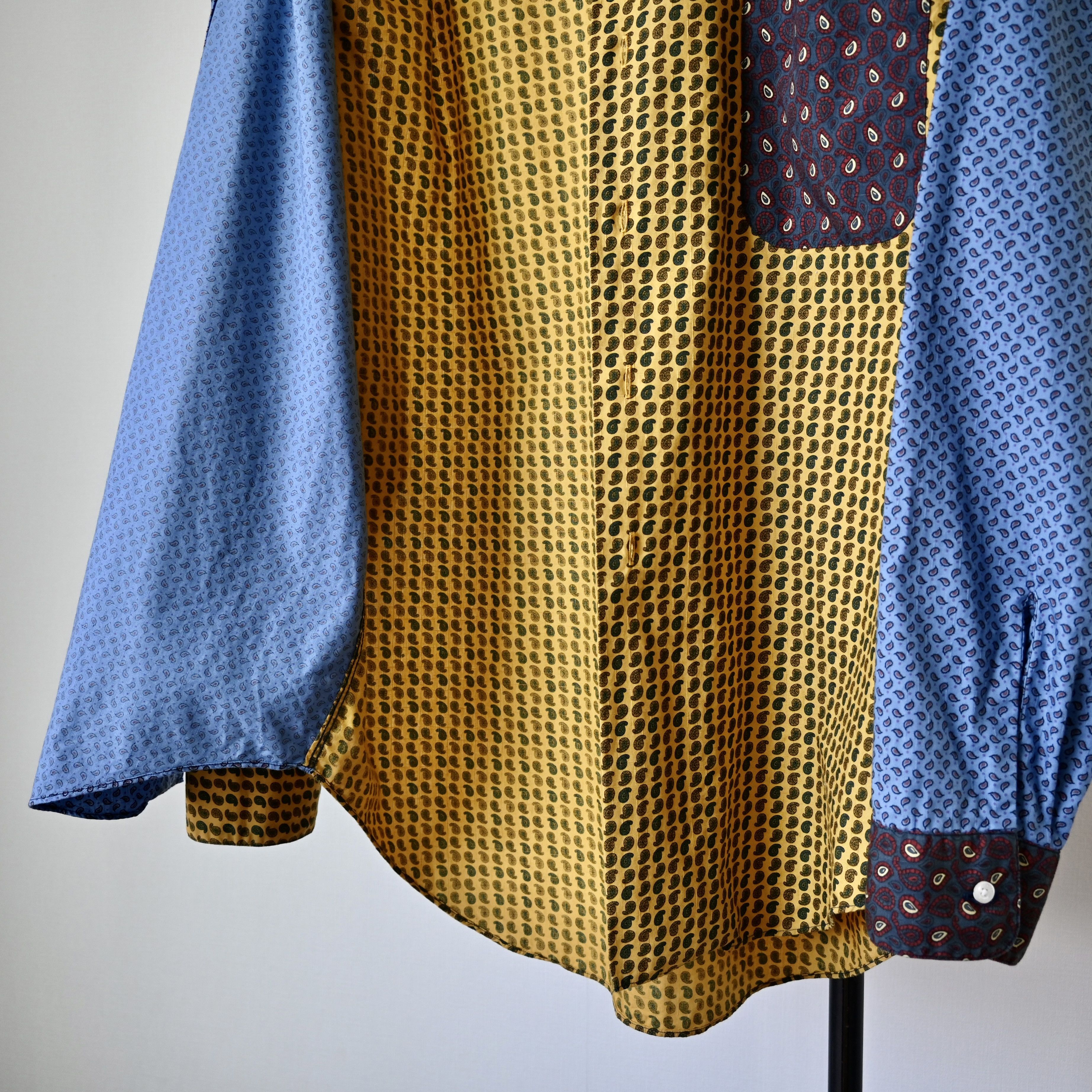 Beams Plus BEAMS Plus multicolor paisley panel open color shirt Size US M / EU 48-50 / 2 - 11 Thumbnail