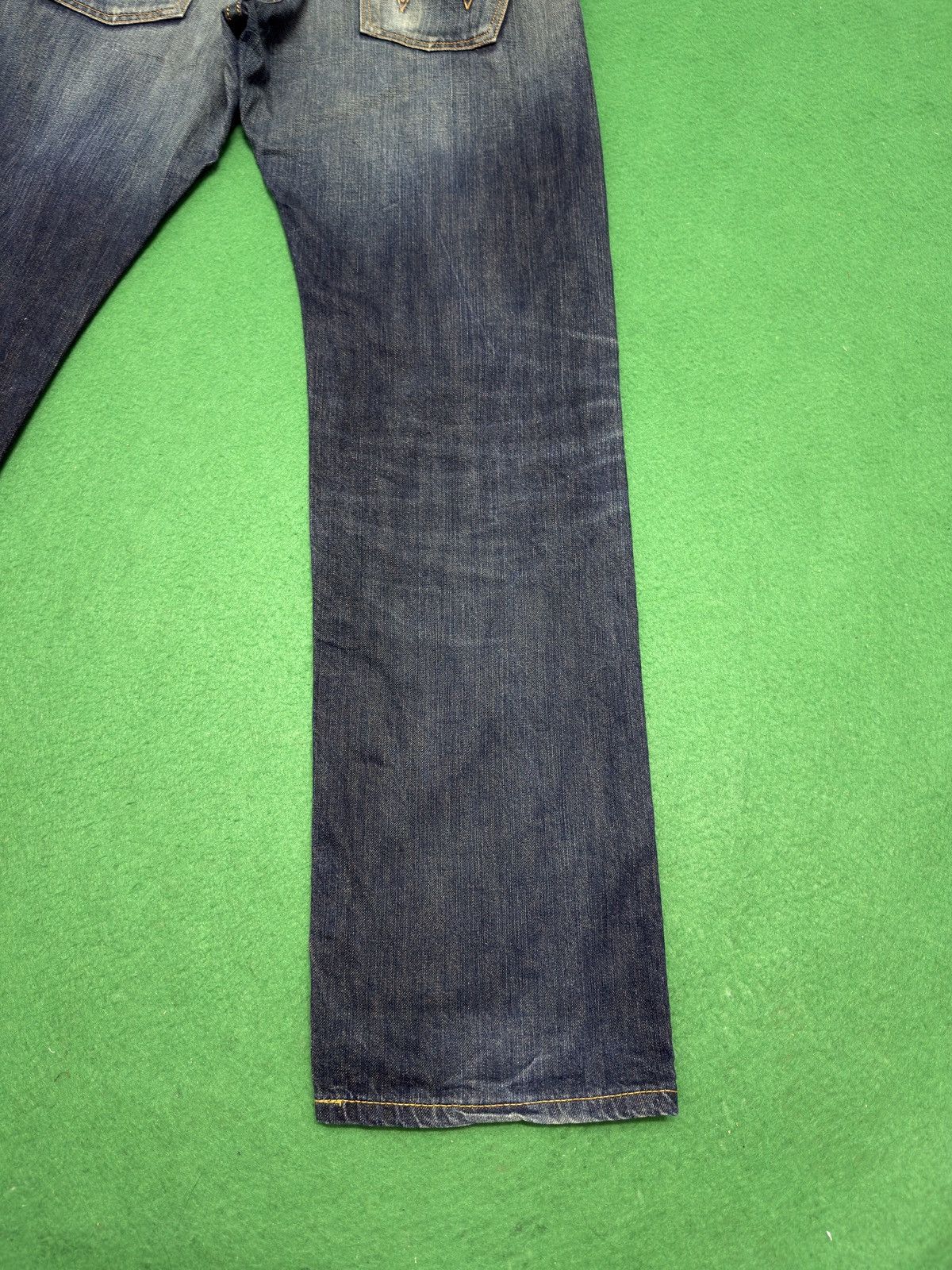 Kapital A27 EDWIN XV EXCLUSIVE VINTAGE MUD WASH AND VINTAGE STYLE Size US 35 - 12 Thumbnail