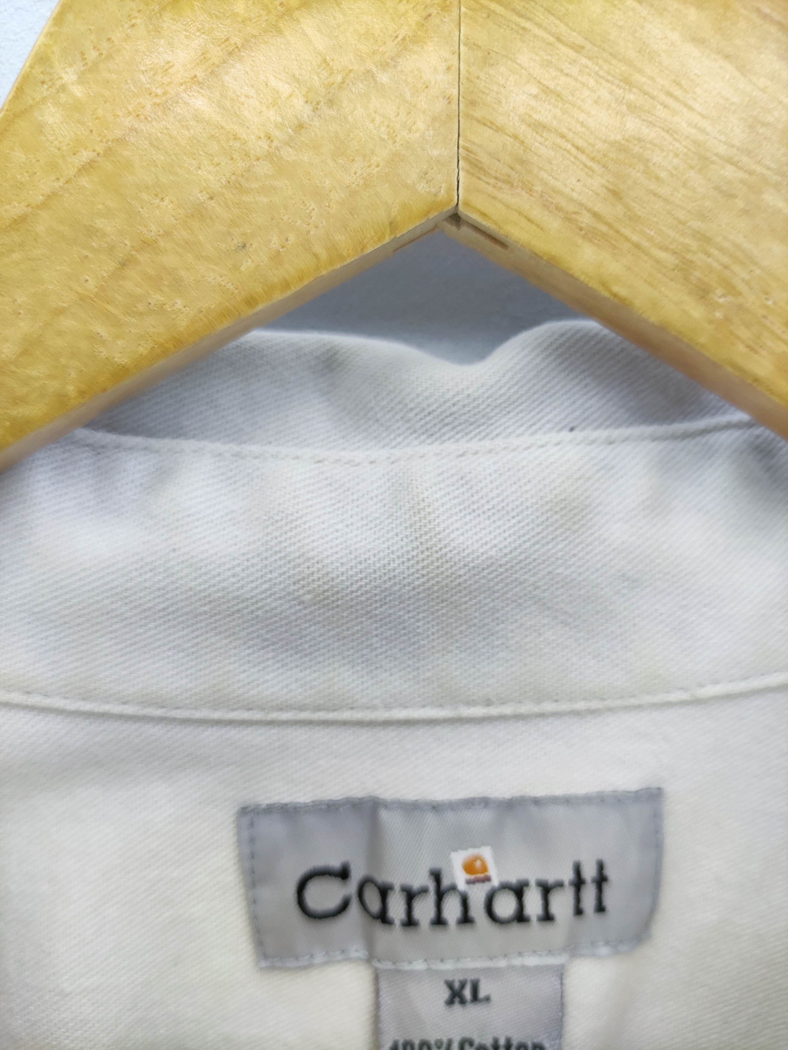 Carhartt Vintage Carhartt Shirt Button Up Single Poket Size US XL / EU 56 / 4 - 6 Thumbnail