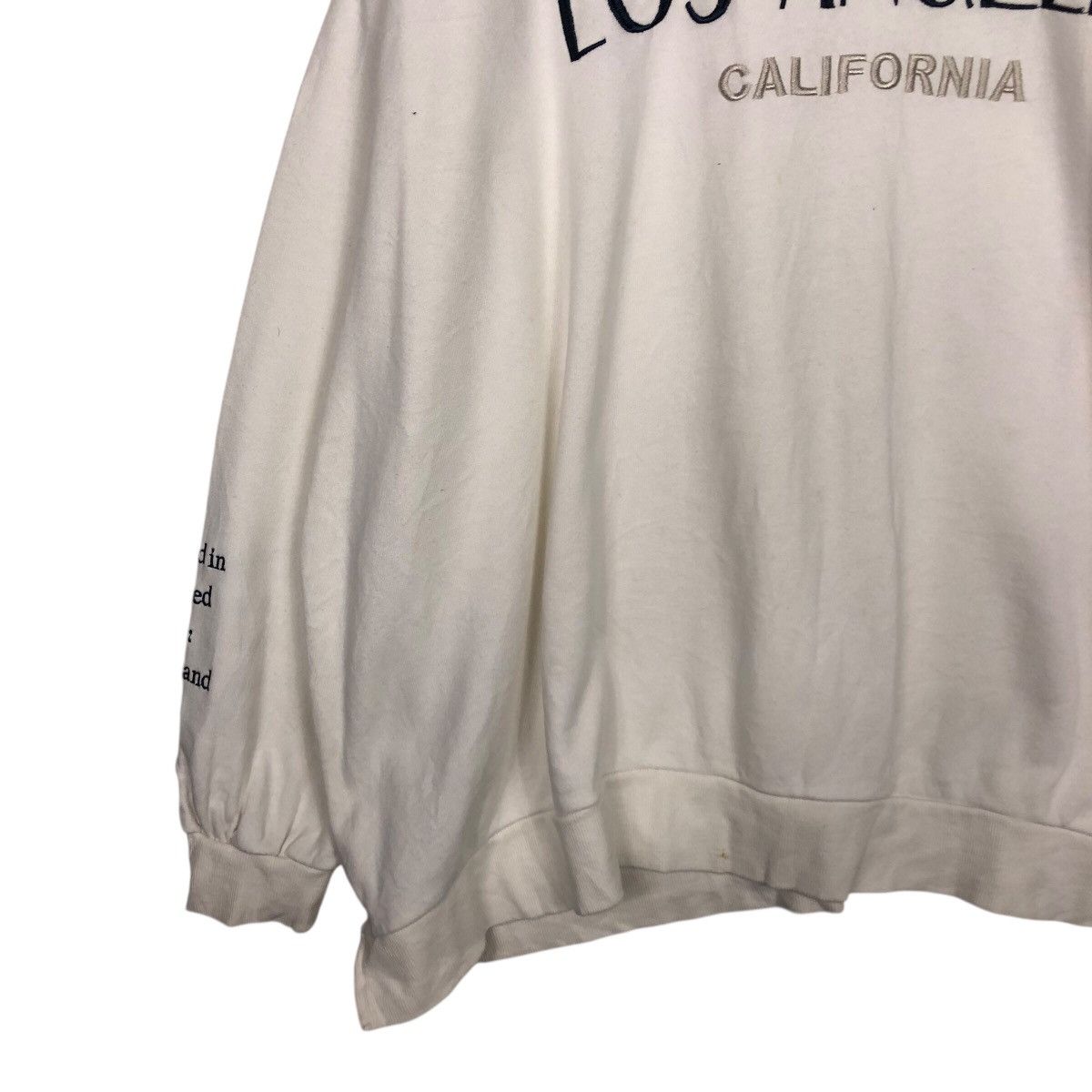 Japanese Brand Retro Los Angeles California Spellout Crewneck – White Size US M / EU 48-50 / 2 - 5 Thumbnail