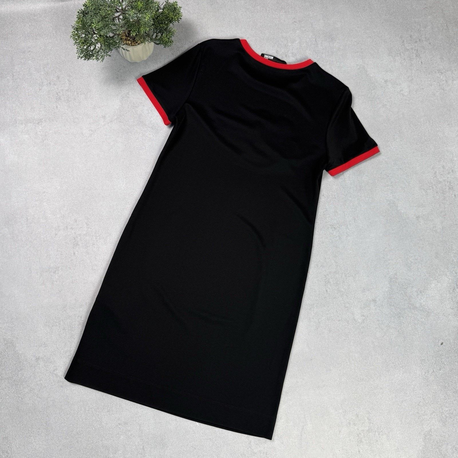 Moschino LOVE MOSCHINO Embellished Stretch Jersey Dress Black Size M / US 6-8 / IT 42-44 - 14 Thumbnail