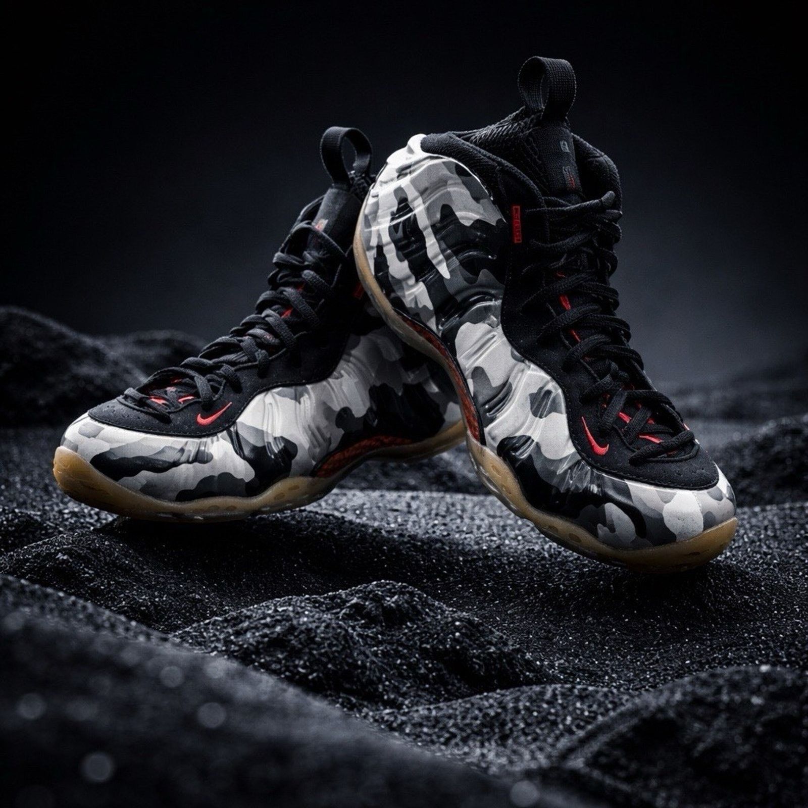 Size 10.5- Nike Air Foamposite One PRM Fighter Jet OG BOX