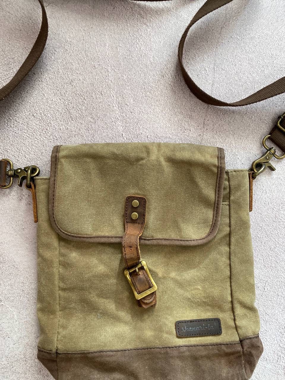 KMRii Diesel style faded vintage distressed sling bag Size ONE SIZE - 4 Thumbnail