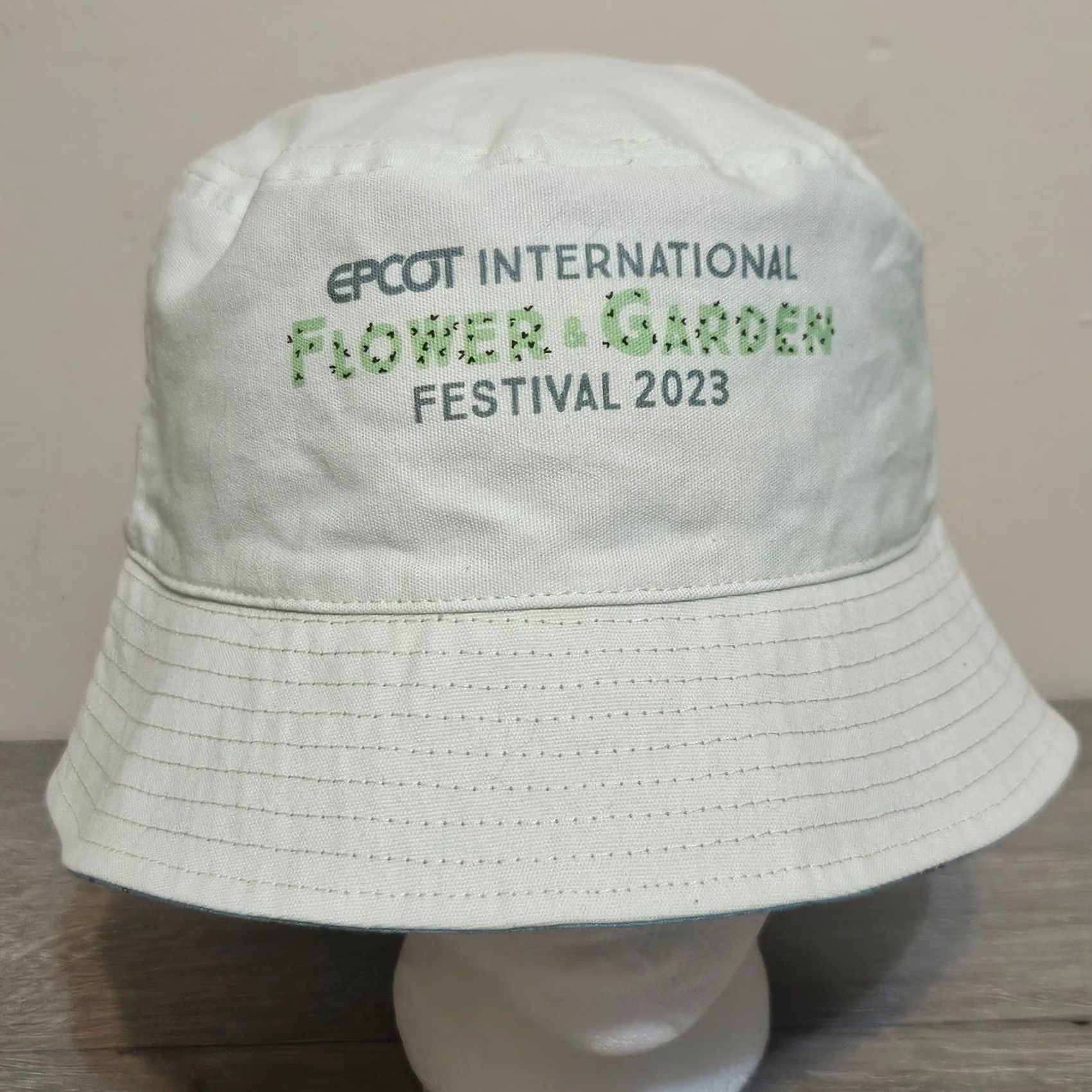 Disney Disney Figment Epcot Flower Garden Festival 2023 Reversible Blue Bucket Hat Men One Size Size ONE SIZE - 2 Thumbnail