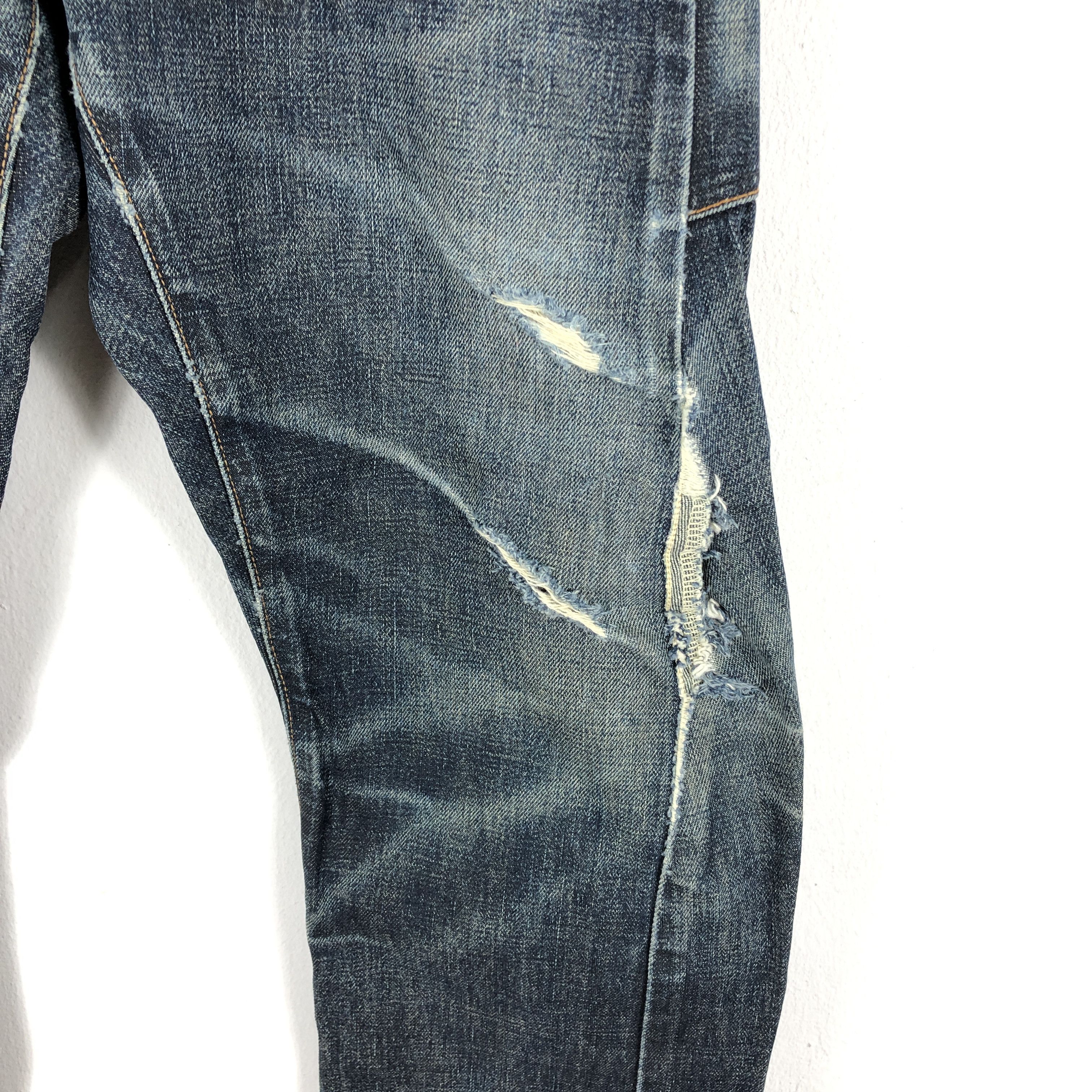 Edwin × Vintage 30 x 26.5 Vintage Edwin Jeans L1460 Size US 30 / EU 46 - 5 Thumbnail