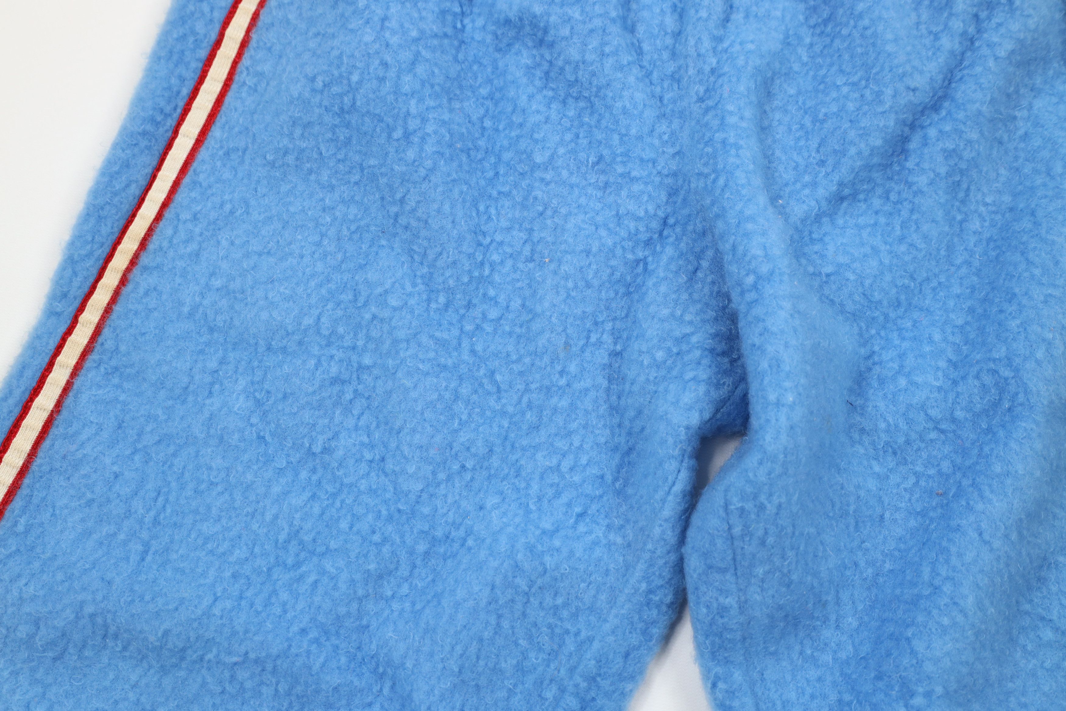 Vintage Vintage 50s MacGregor Striped Fleece Sweatpants Blue USA Size US 34 / EU 50 - 7 Thumbnail
