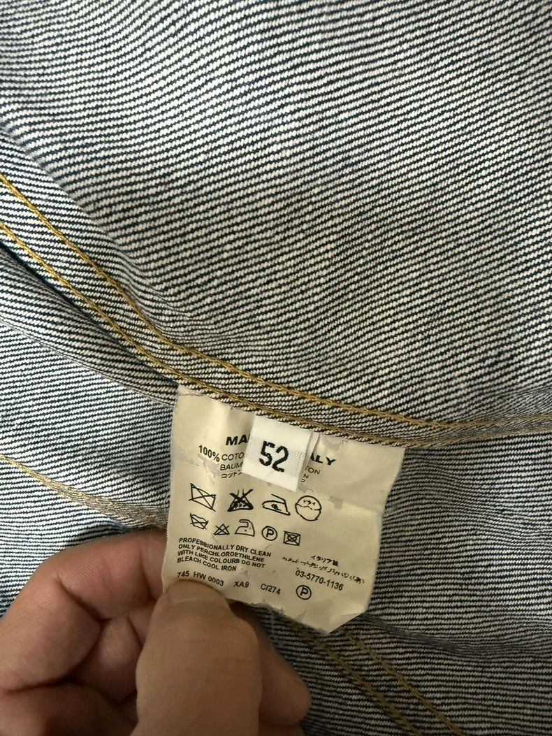 Helmut Lang helmut lang Classic Raw Denim 1 Pocket Jacket 2504-Nextarro Size US L / EU 52-54 / 3 - 3 Thumbnail
